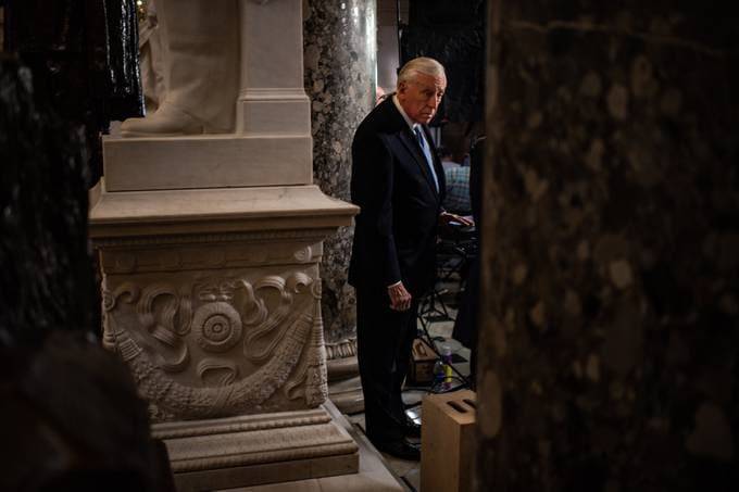 Hoyer's comments could spell trouble for the bills. (Salwan Georges/The Washington Post)