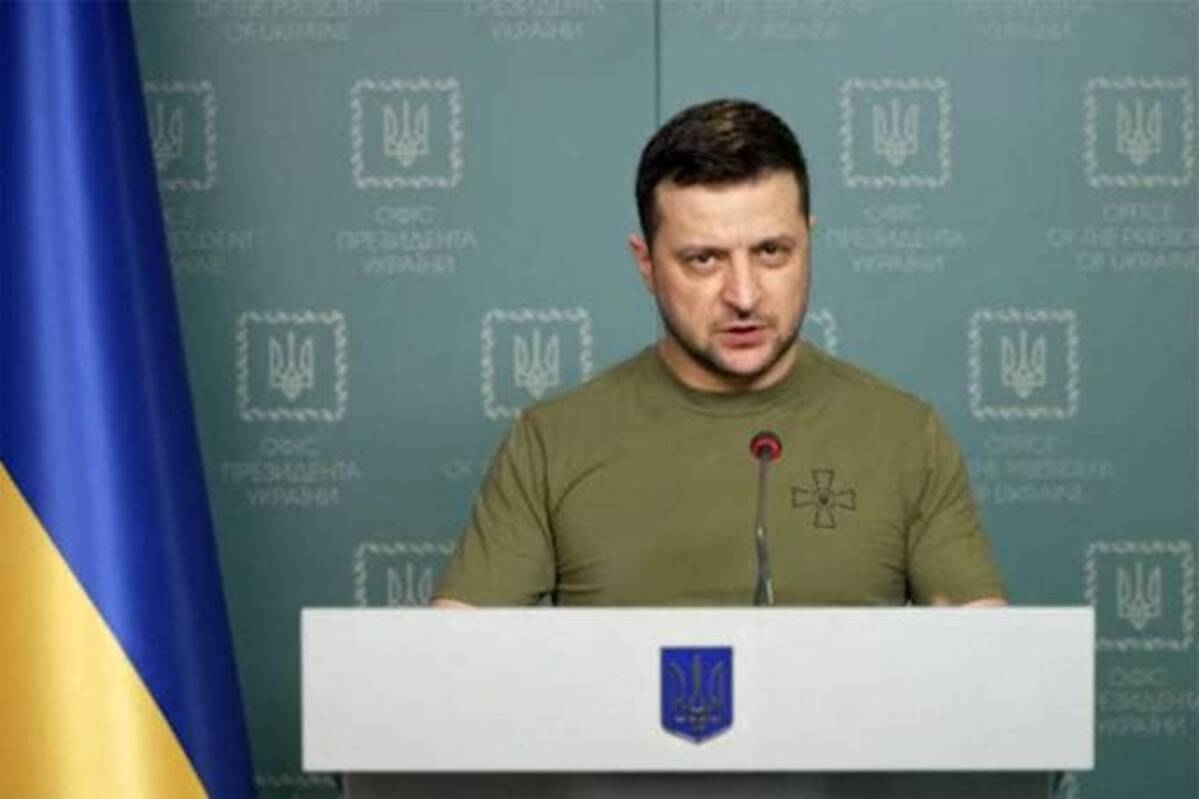 Ukrainian President Volodymyr Zelensky has rallied support for his nation, but he isn't getting everything he says he needs from Western allies. (Ukraine Presidency/ AFP)