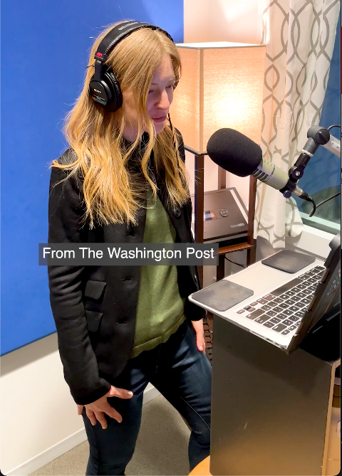 Jenn in the Post studio. (Dave Jorgenson)&nbsp;