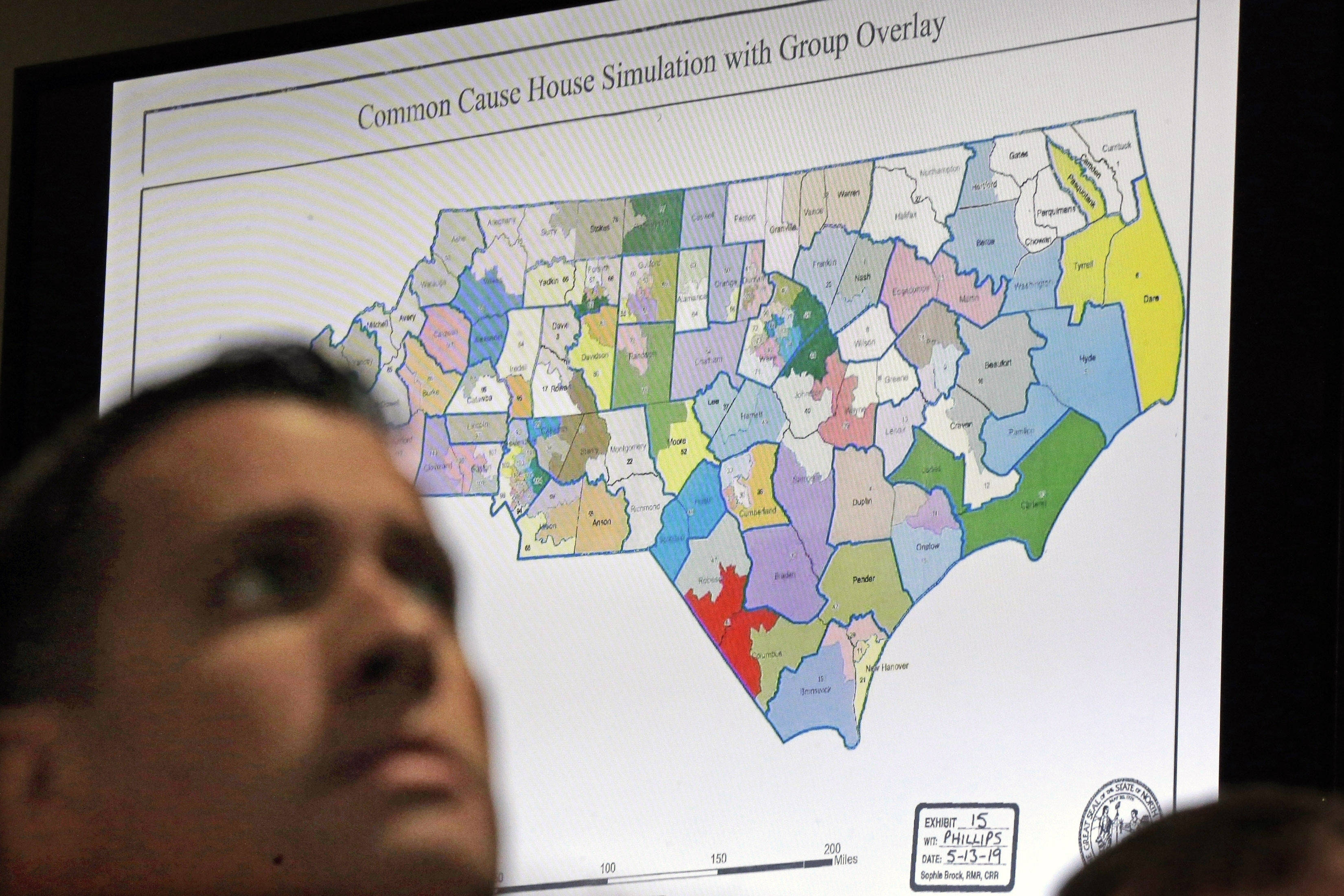 North Carolina congressional districts have been challenged in court for how sliced up they are. (AP Photo/Gerry Broome)