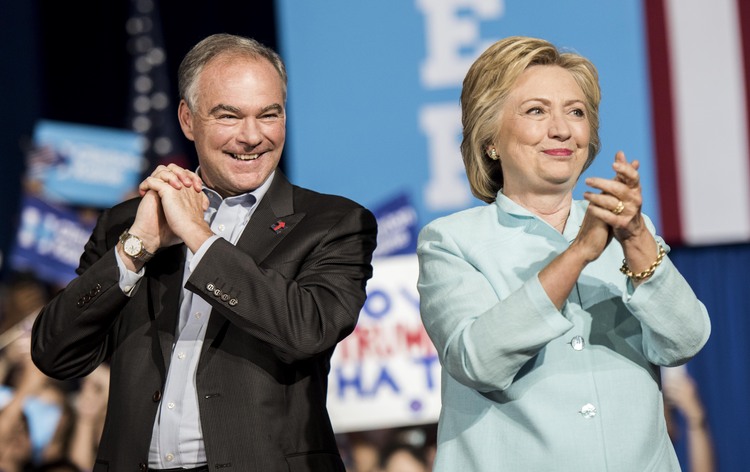 It's no coincidence that Hillary Clinton chose Miami as the site to announce the Spanish-speaking&nbsp;Tim Kaine&nbsp;as her&nbsp;vice-presidential choice last month.&nbsp;(Melina Mara/The Washington Post)</p>  