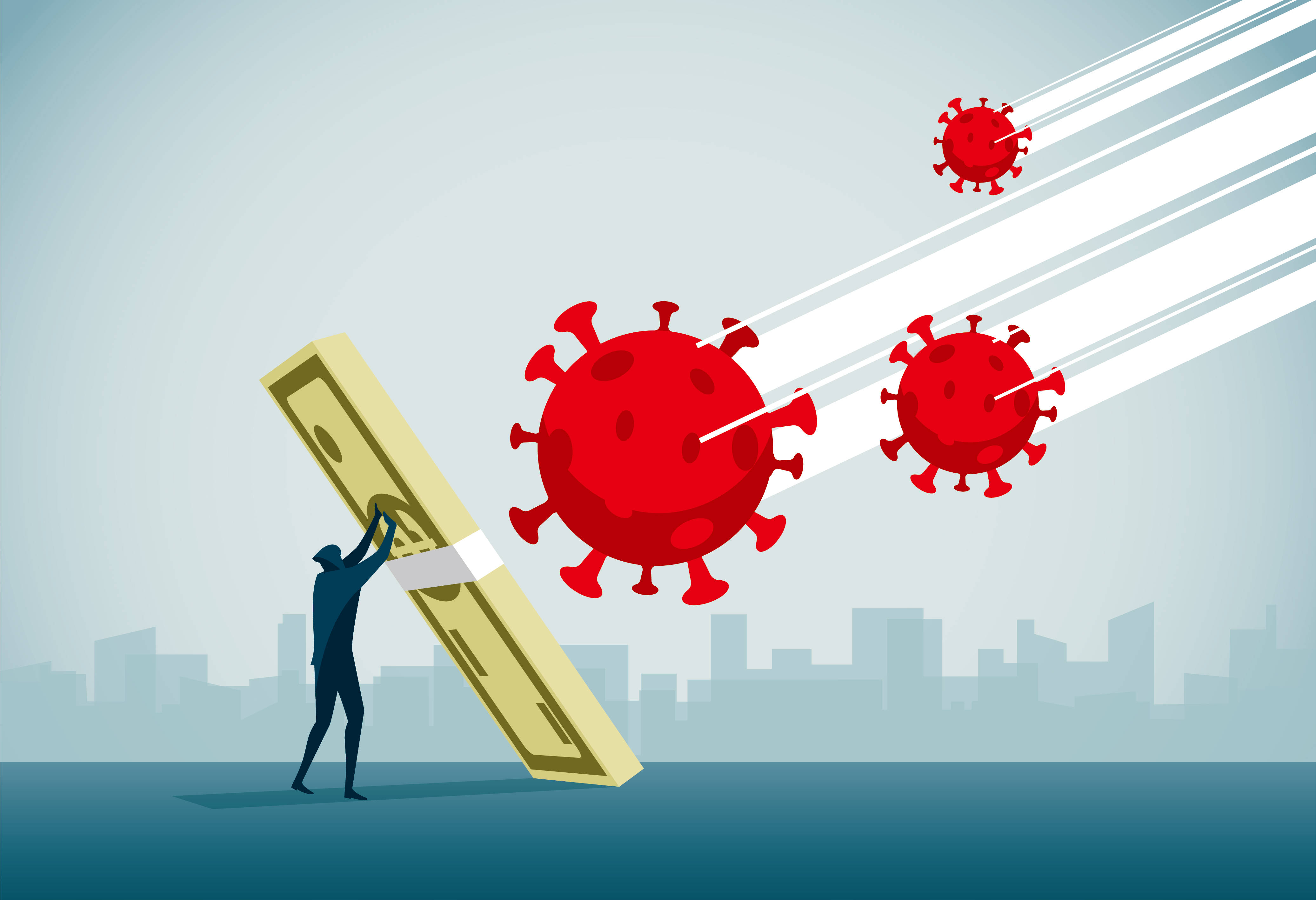 STOCK ILLUSTRATION: Covid scams. (iStock)