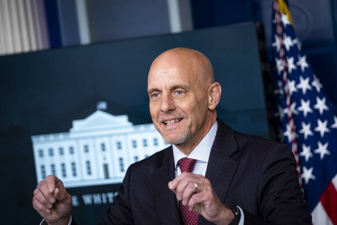 Former FDA commissioner Stephen Hahn. (Al Drago/The Washington Post)