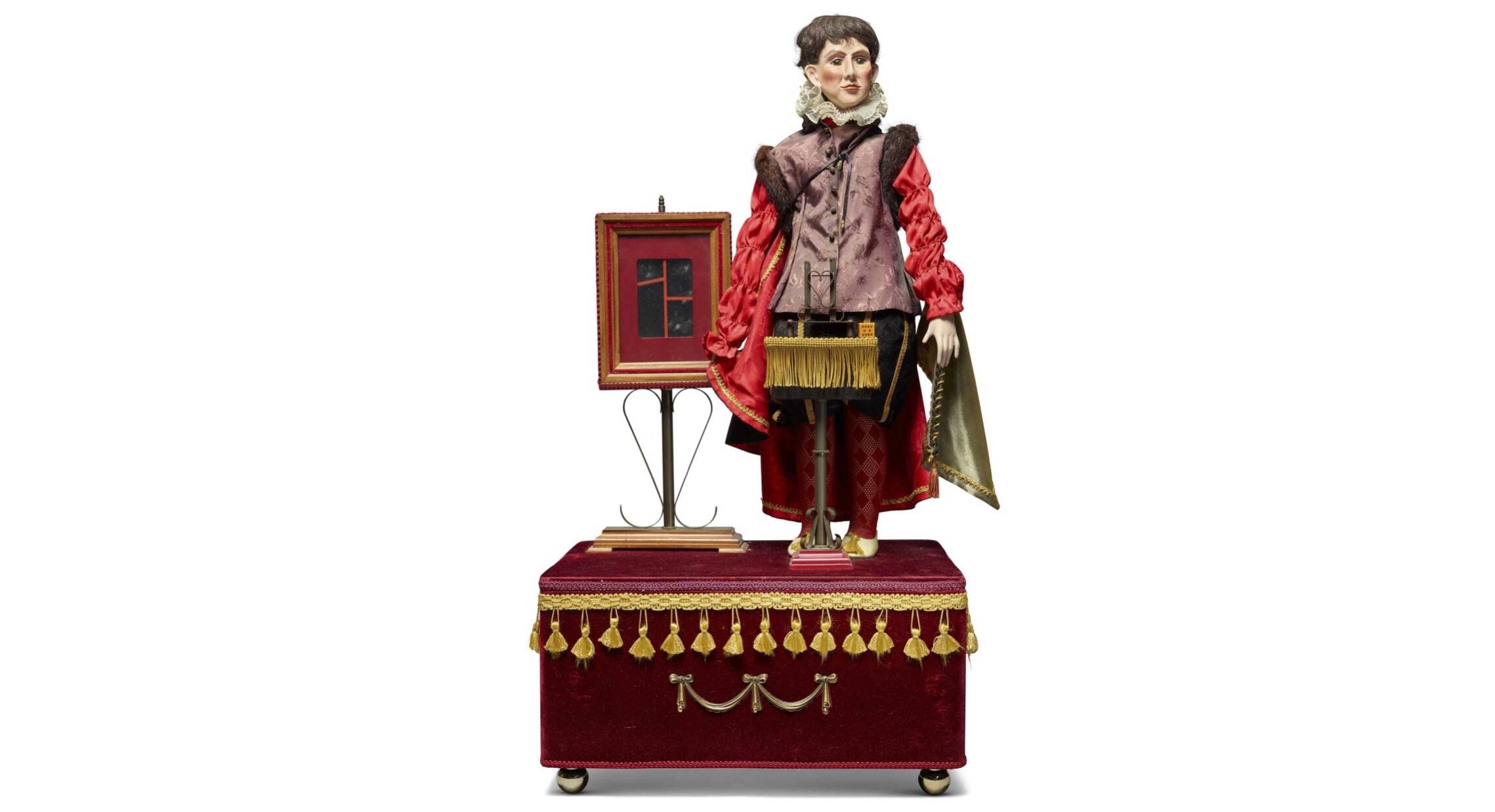 Neppy, Ricky Jay's bespoke automaton, appeared in hundreds of performances around the world. (Photo courtesy of Sotheby's)