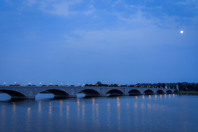 Memorial Bridge on Sunday.