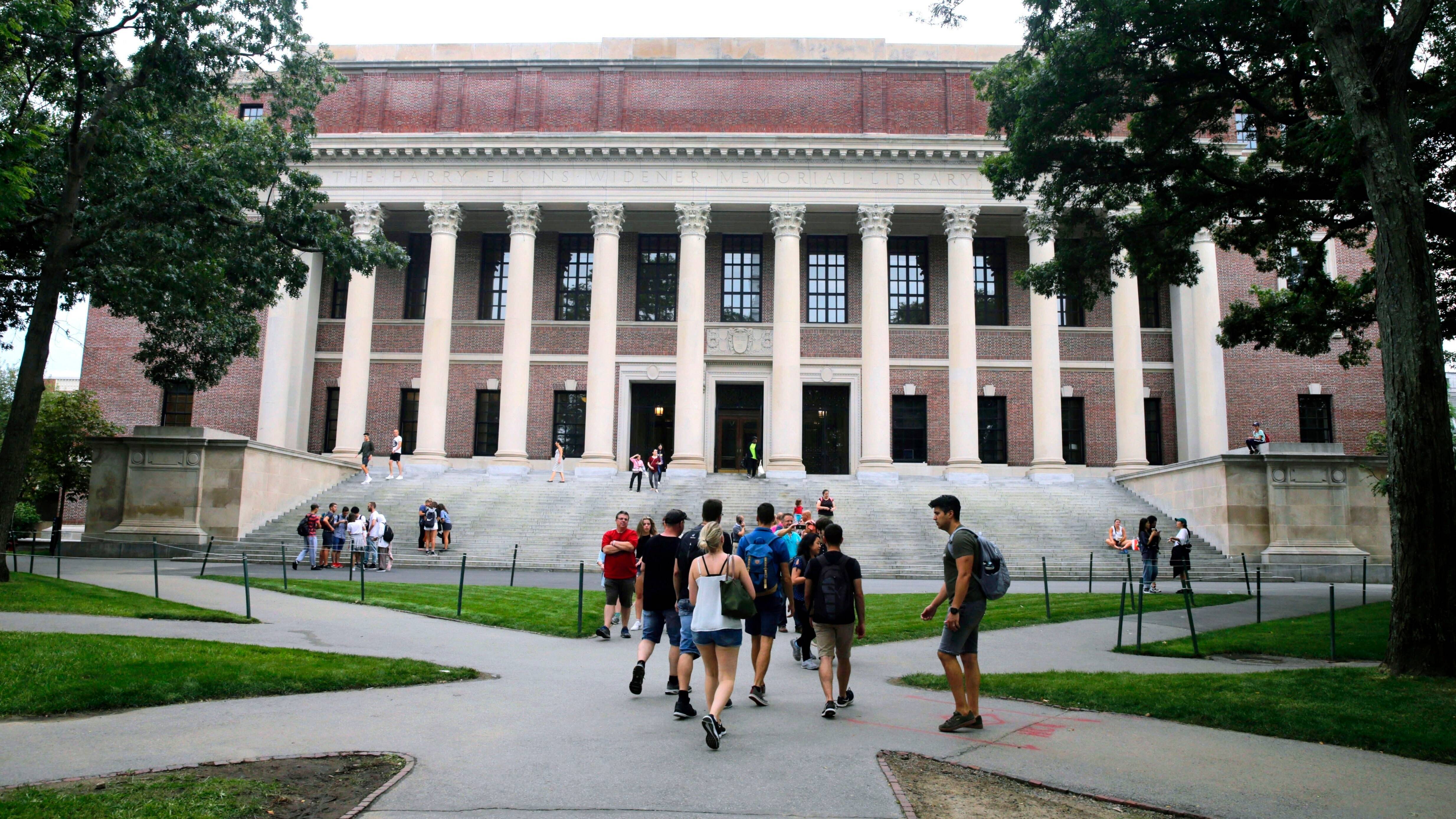 A view of Harvard University. (Charles Krupa/AP)