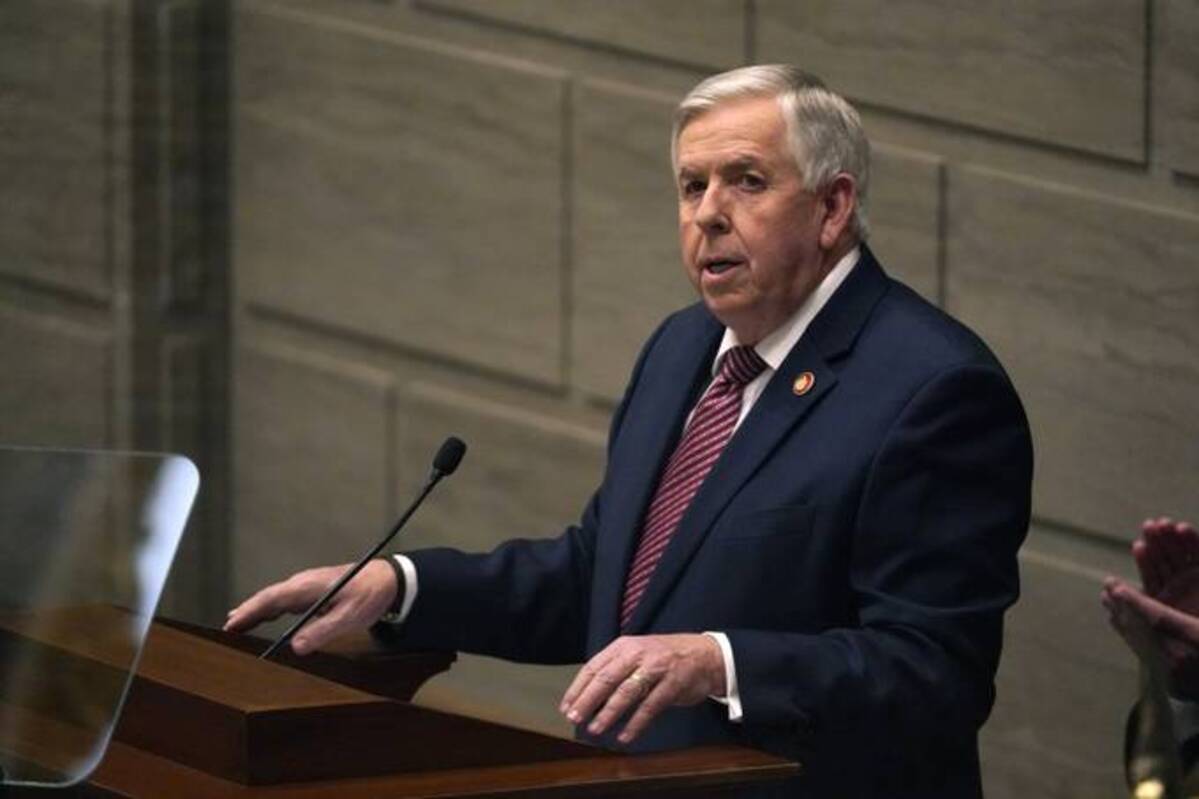 Missouri Gov. Mike Parson (R) accused the reporter of being a 