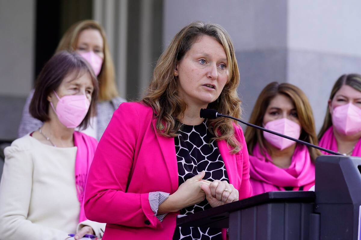 California Assemblymember Buffy Wicks (D) is leading the children's safety push alongside Assemblymember Jordan Cunningham (R). (Rich Pedroncelli/AP)