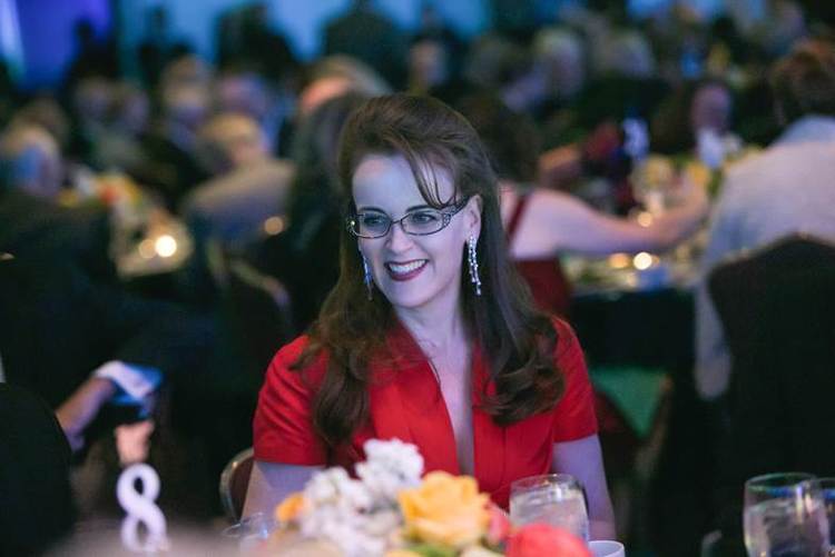 Rebekah Mercer at the Media Research Center's&nbsp;2015 annual gala, held at the National Building Museum. (File)</p>  