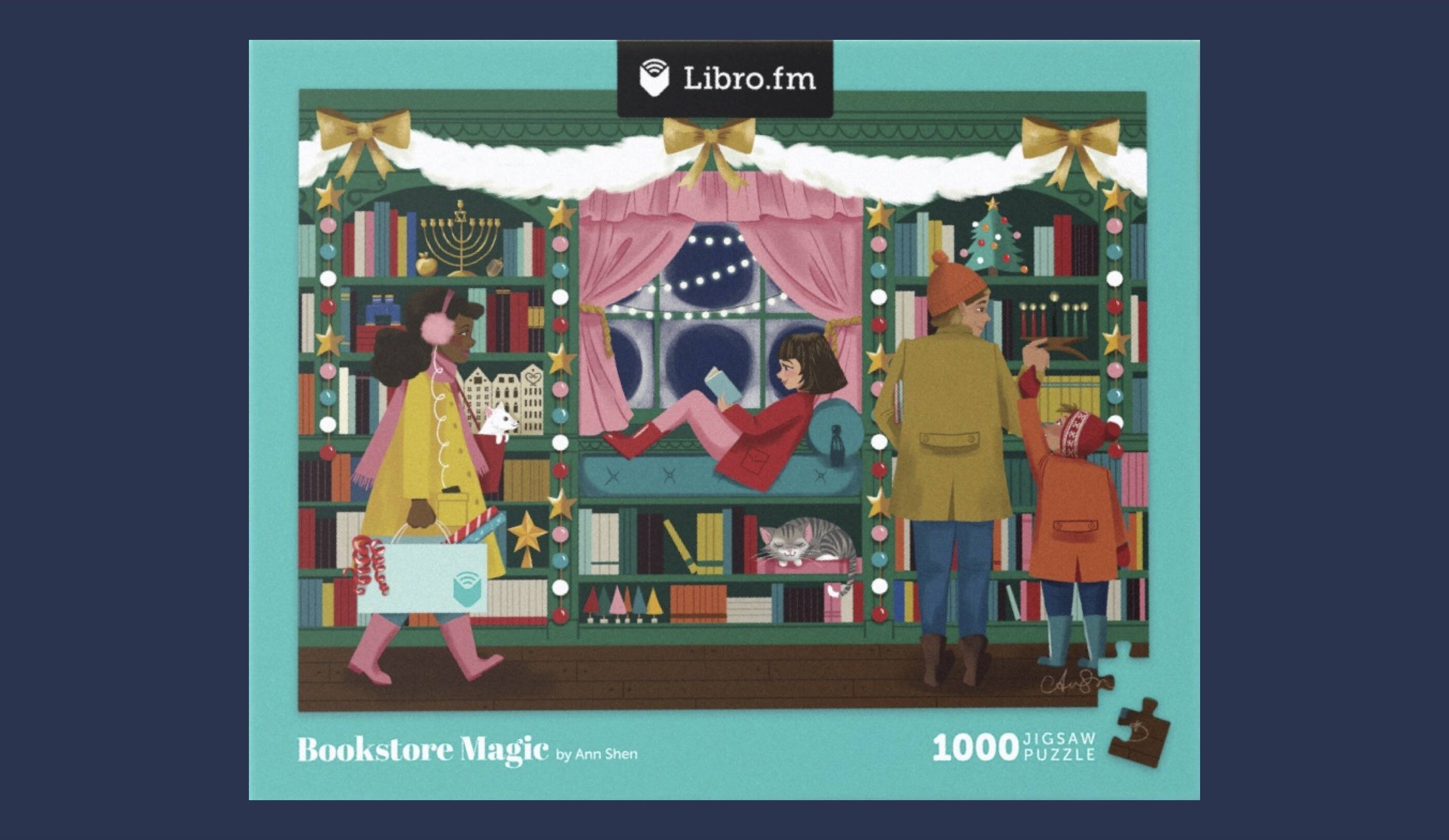 Puzzle designed by Ann Shen (Courtesy of Libro.fm)