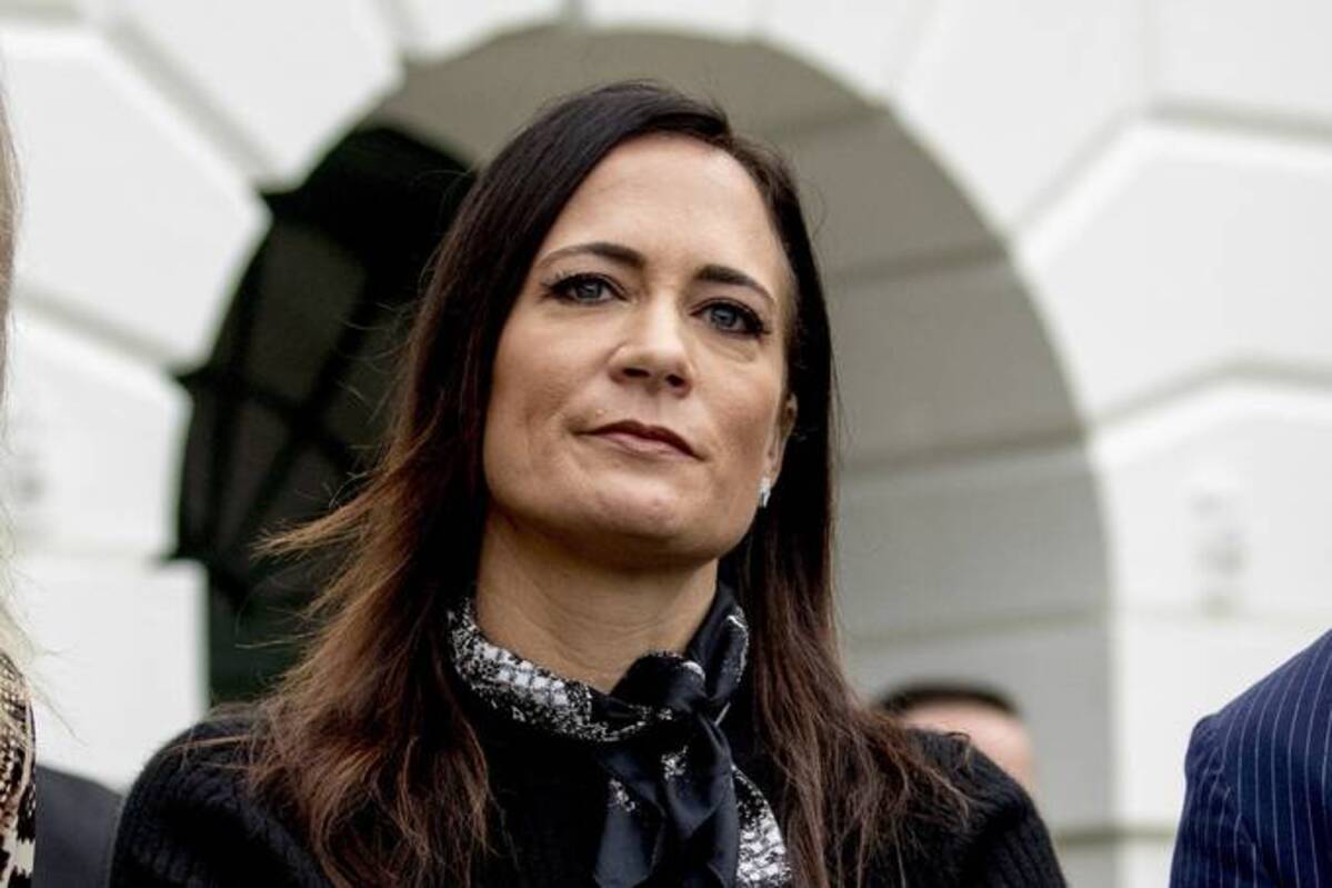 Former White House aide Stephanie Grisham has a new book. (Andrew Harnik/AP)