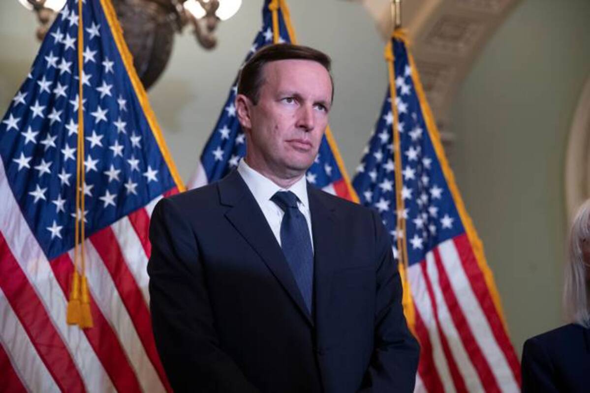 Sen. Chris Murphy (D-Conn.) was key to clinching a bipartisan compromise to advance modest gun restrictions and new mental health spending. (Michael Reynolds/EPA-EFE/Shutterstock)