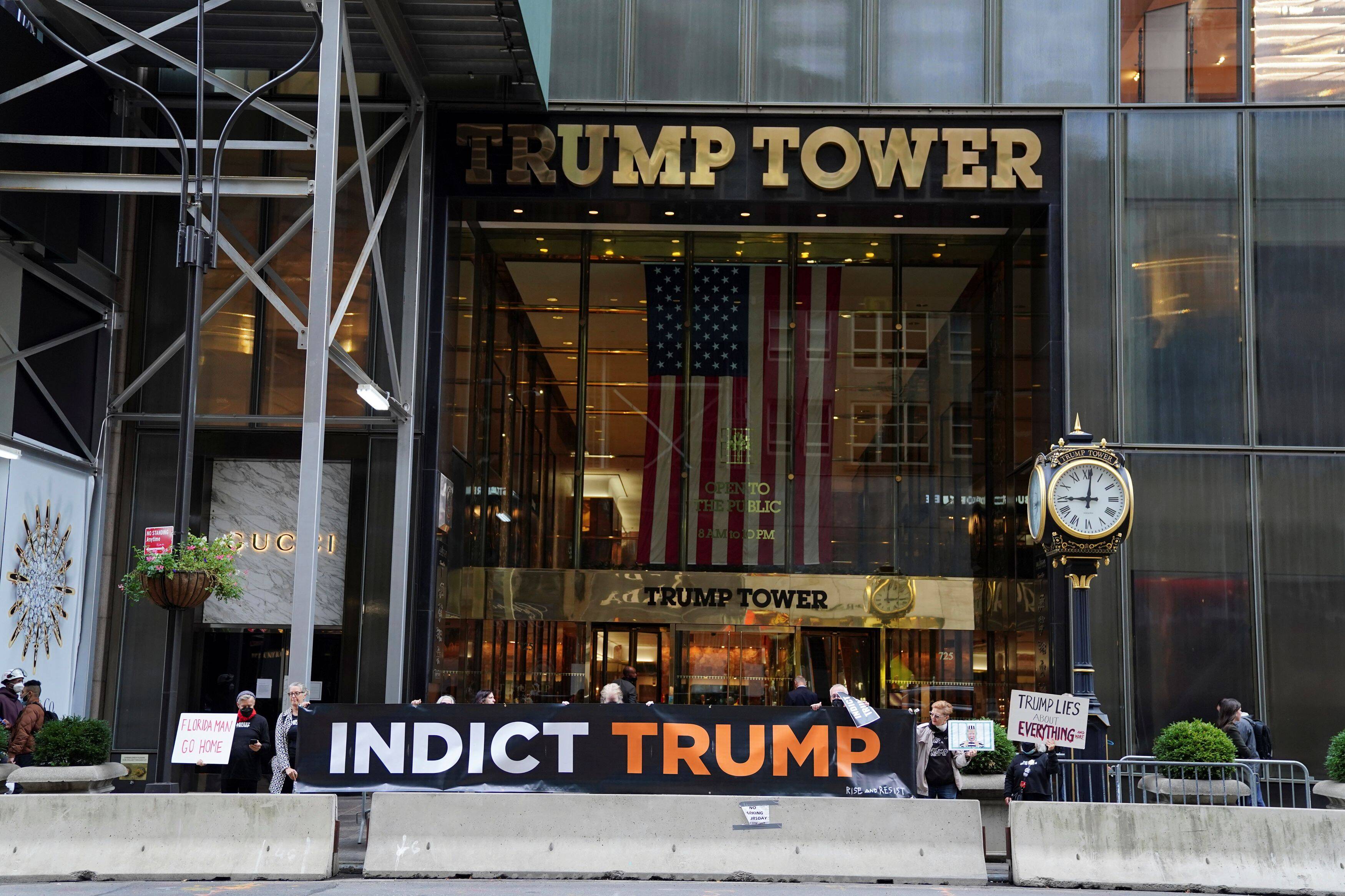 Trump Tower in New York.