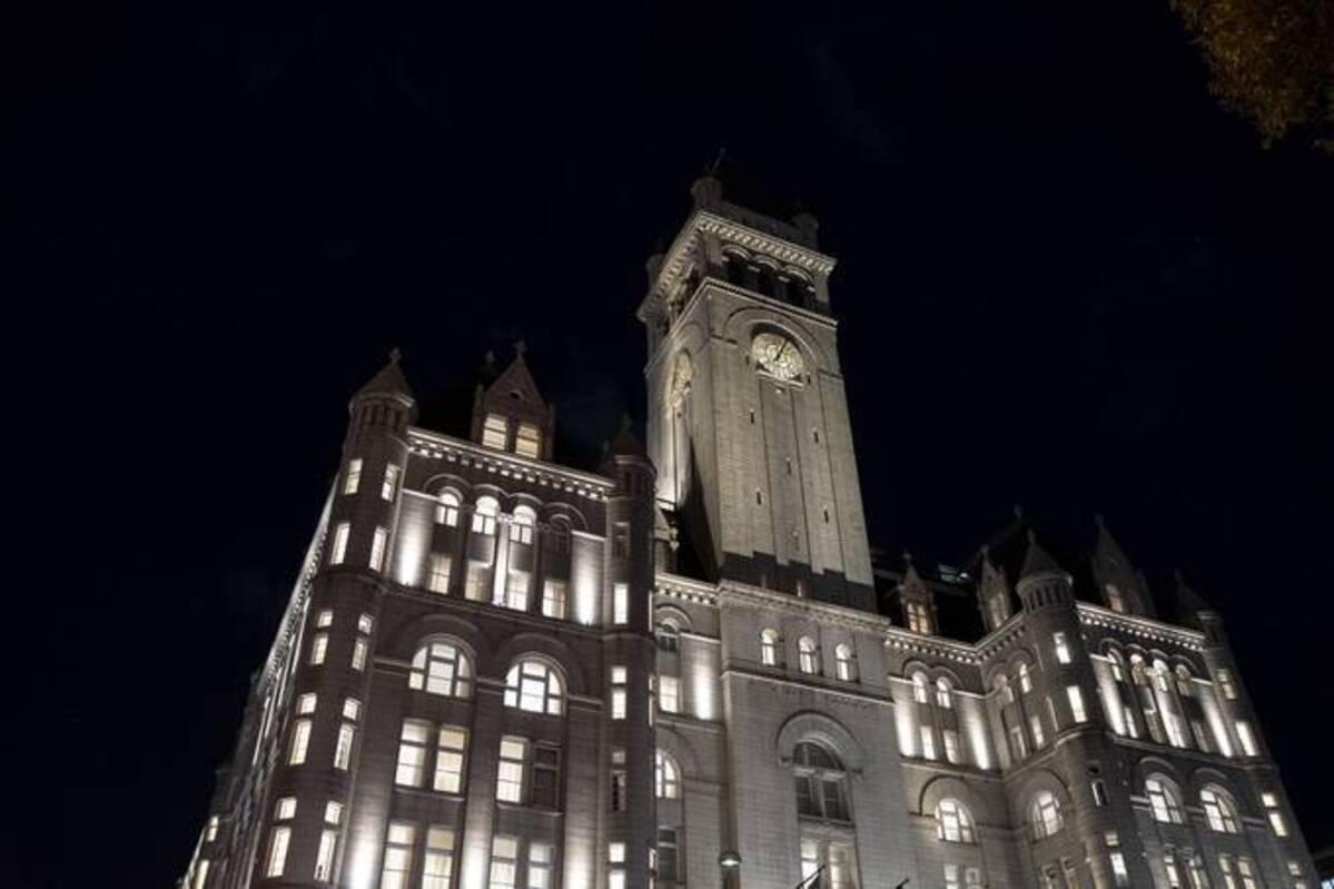 The Trump International Hotel in Washington, D.C. (Stefani Reynolds/Bloomberg News)