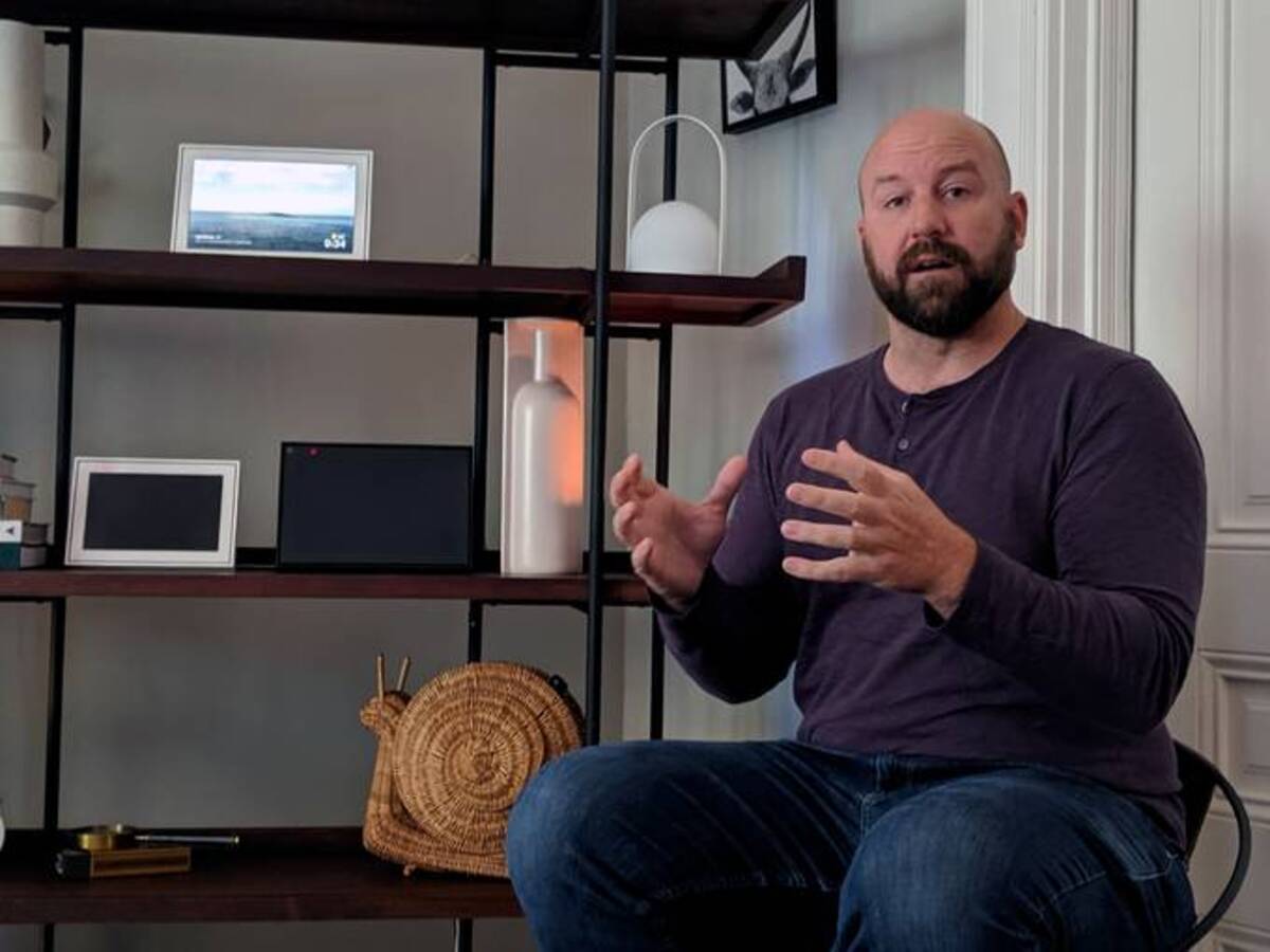 Andrew Bosworth will become Facebook parent Meta's chief technology officer next year. (Glenn Chapman/AFP/Getty Images)