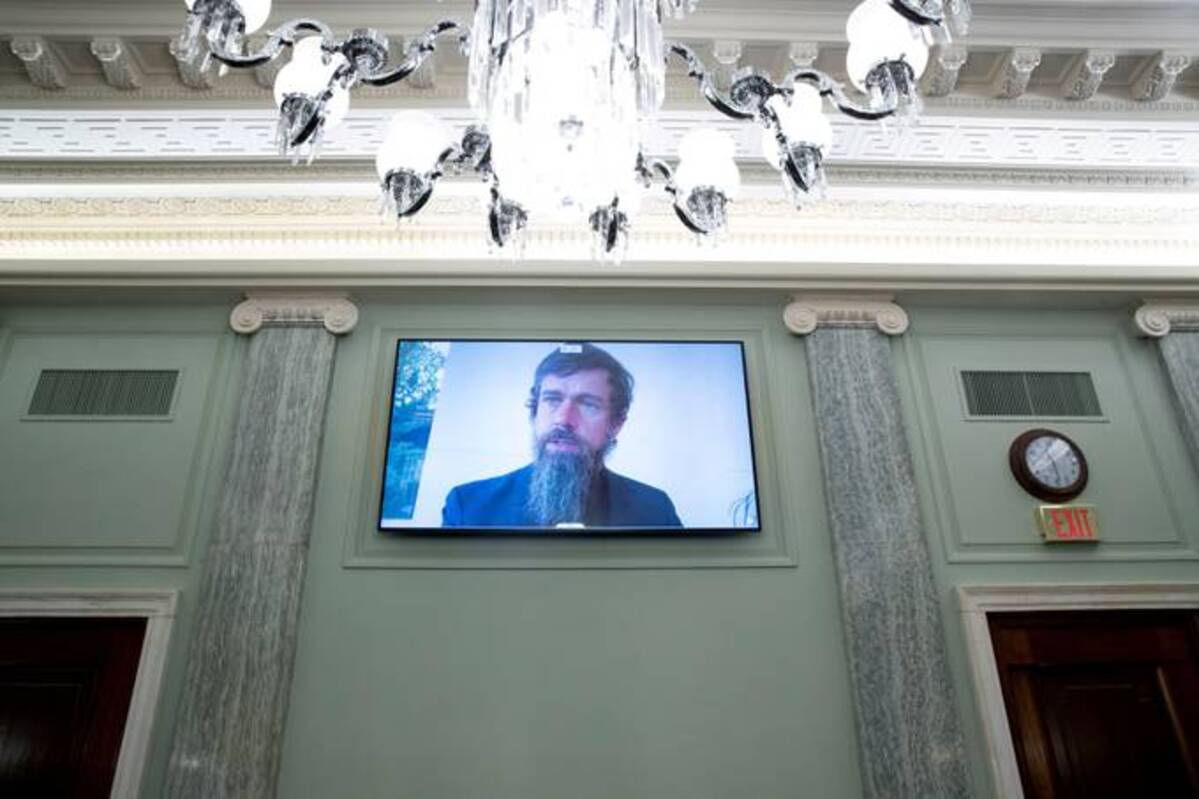 Twitter's CEO Jack Dorsey is . (Michael Reynolds/Pool via REUTERS)