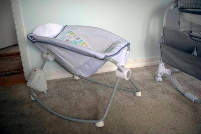 The Fisher-Price Rock 'n Play sleeper. (John McDonnell/The Washington Post)