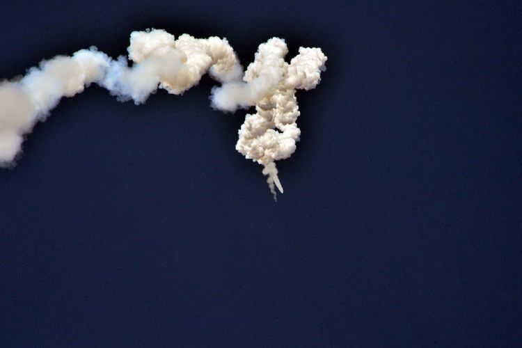 This picture released by North Korea's official news agency supposedly shows yesterday's test. (Via AFP)</p>