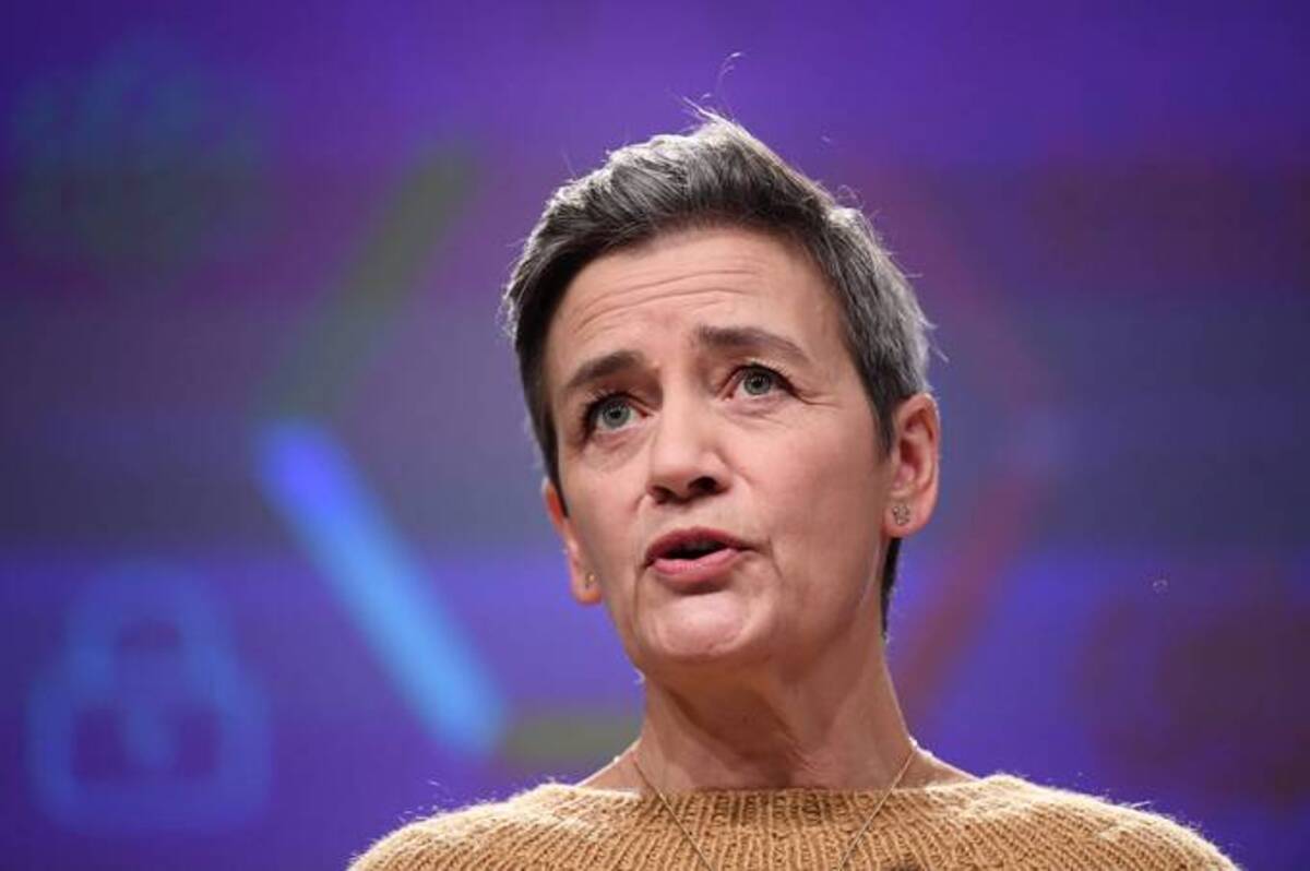 European Commission Executive Vice President Margrethe Vestager announced the May meeting. (John Thys/AFP/Getty Images)