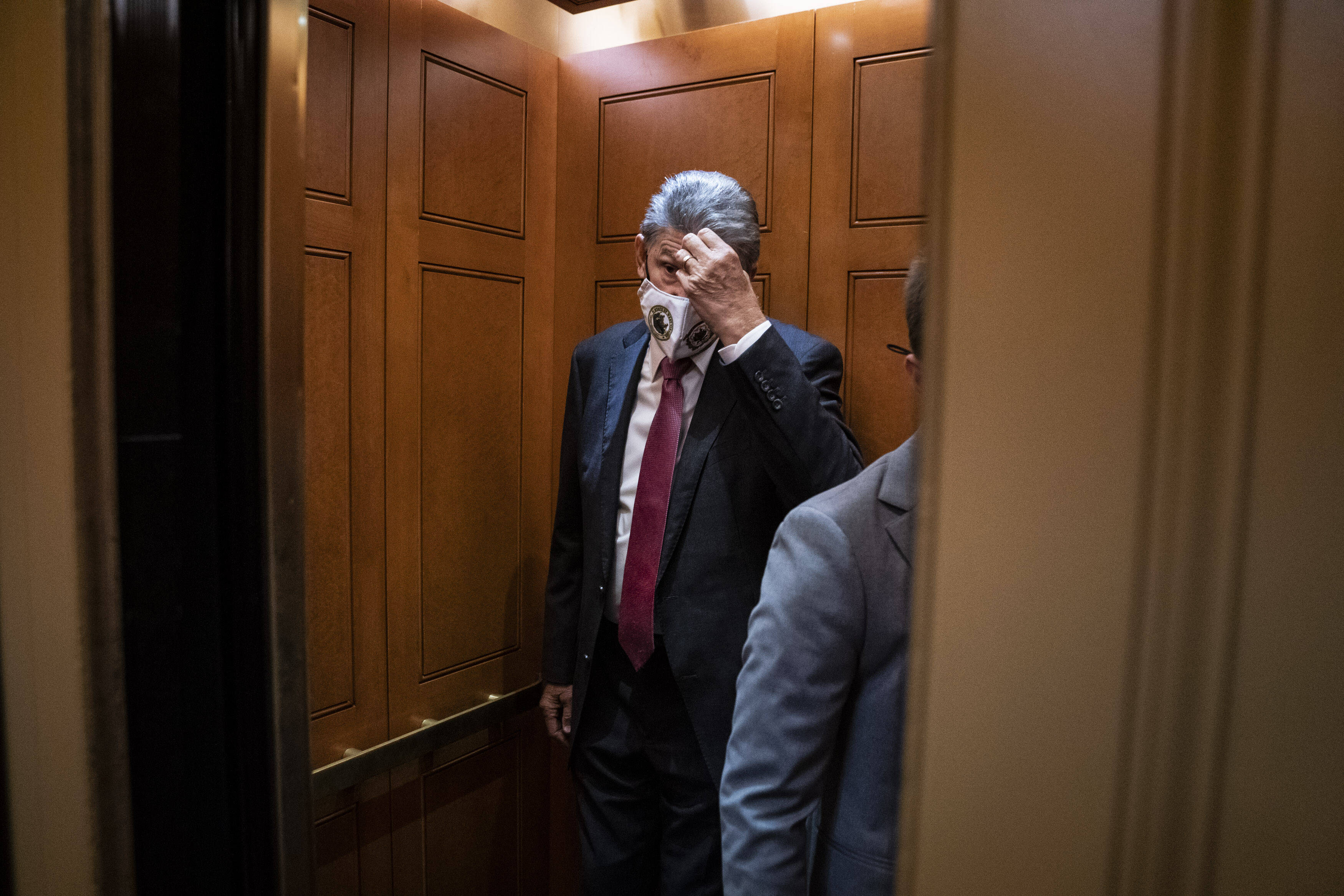 Sen. Joe Manchin III (D-W.Va.) has a lot of say in Democrats' economic agenda. (Jabin Botsford/The Washington Post)