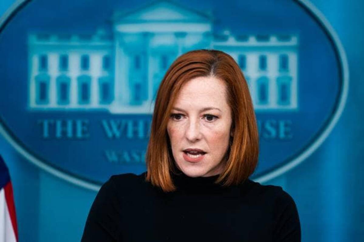 White House Press Secretary Jen Psaki. (Photo by Demetrius Freeman/The Washington Post)
