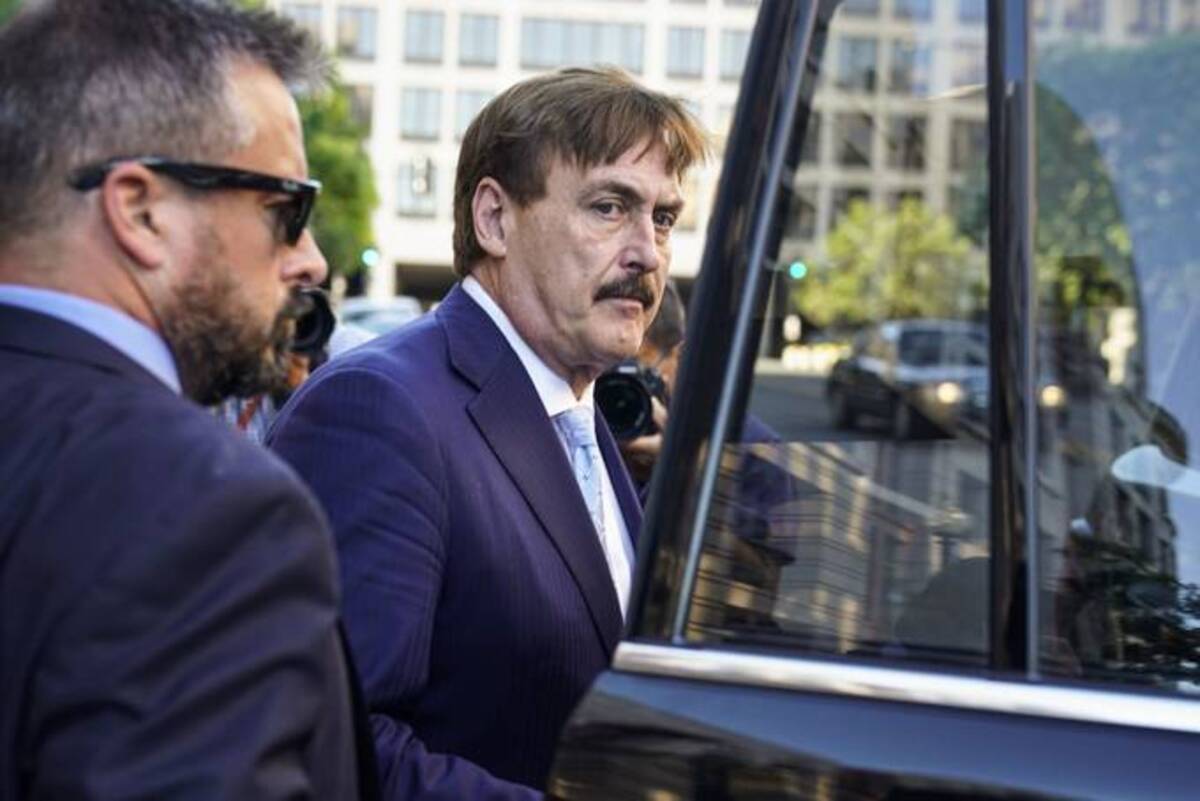 Cybersecurity experts have disputed Mike Lindell's assertions. (Joshua Roberts/Bloomberg News)