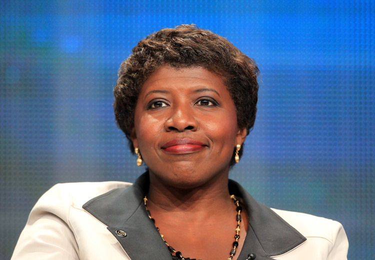 Gwen Ifill speaks in 2012. (Frederick M. Brown/Getty Images)</p>  
