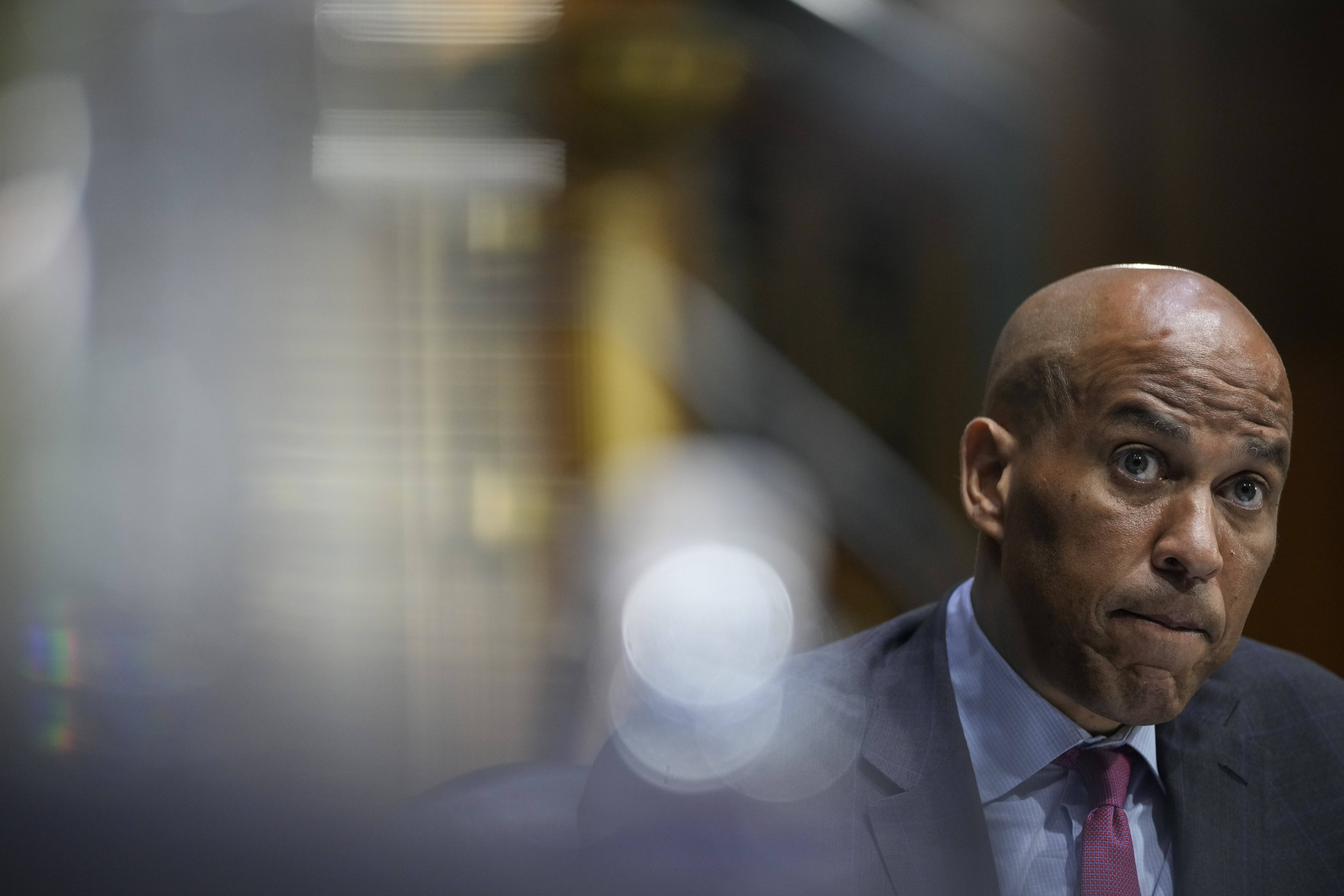 Sen. Cory Booker (D-N.J.) said he's frustrated that bipartisan police reform negotiations fell through. (Drew Angerer/Getty Images)