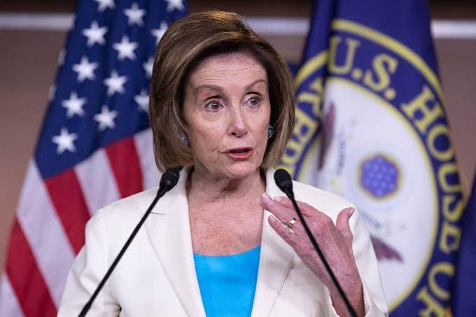 House Speaker Nancy Pelosi introduces eight Democratic members of the select committee to investigate the Jan. 6 attack on the Capitol. Photo by MICHAEL REYNOLDS/EPA-EFE/Shutterstock