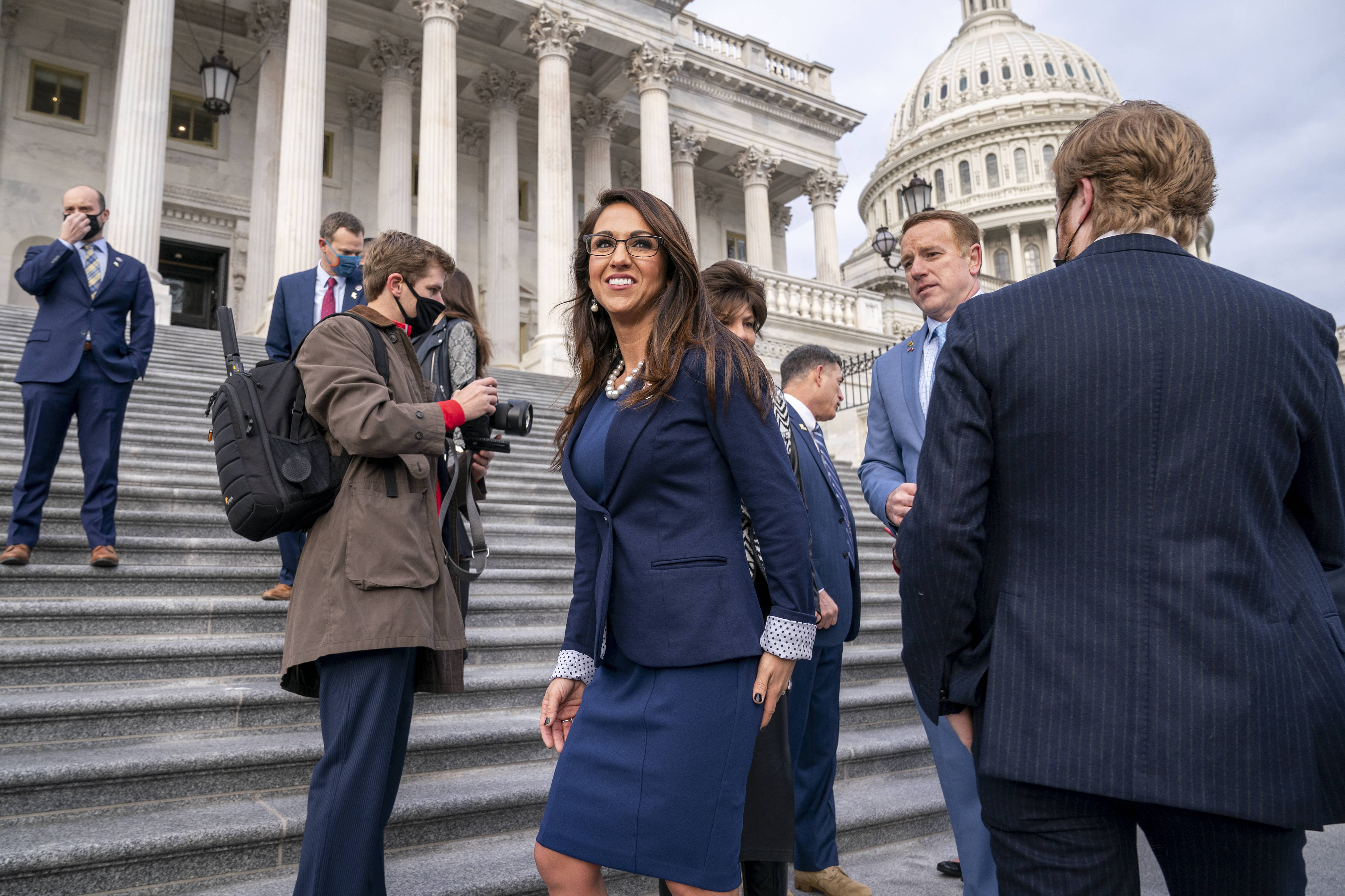 Rep. Lauren Boebert (R-Colo.). (AP Photo/J. Scott Applewhite)