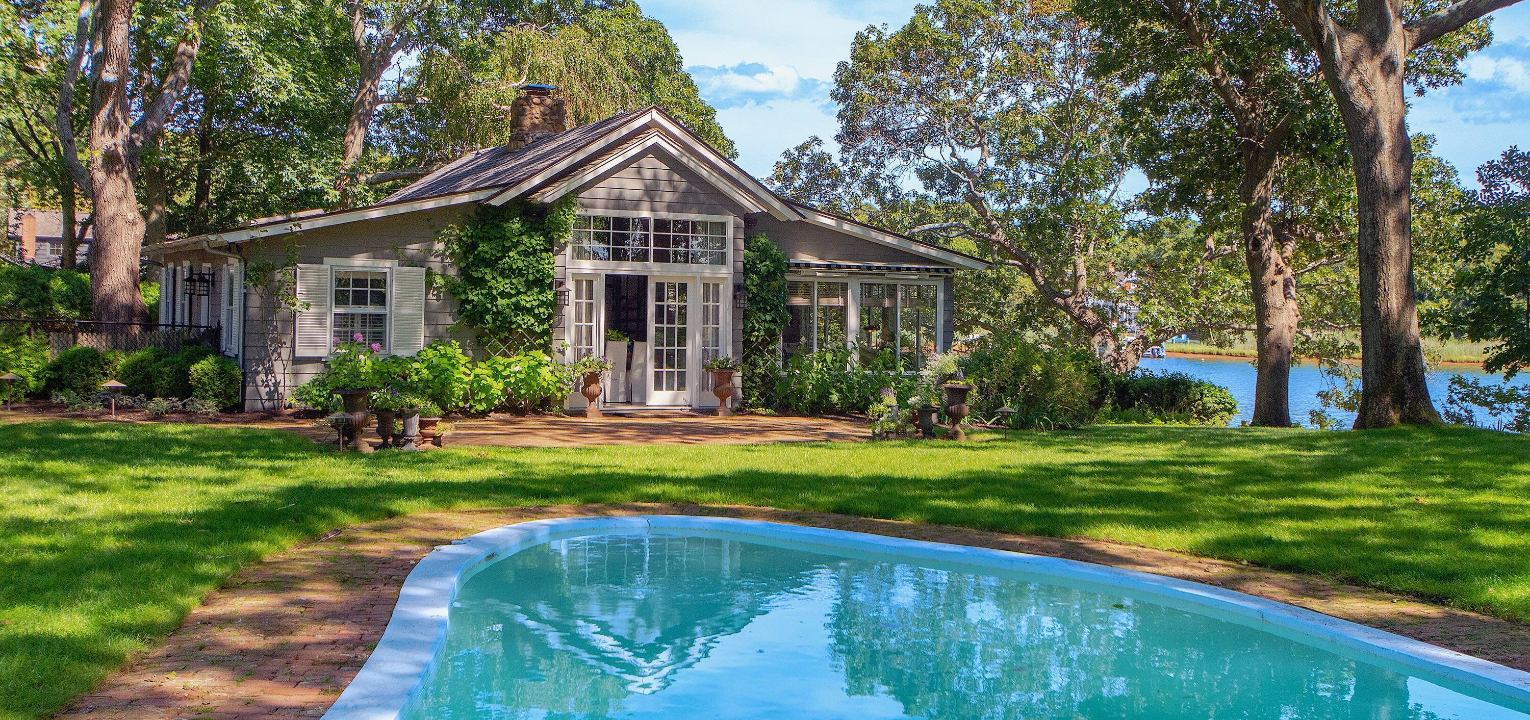 John Steinbeck's Sag Harbor, N.Y., cottage is for sale. (Photo courtesy of TopTenRealEstateDeals.com)