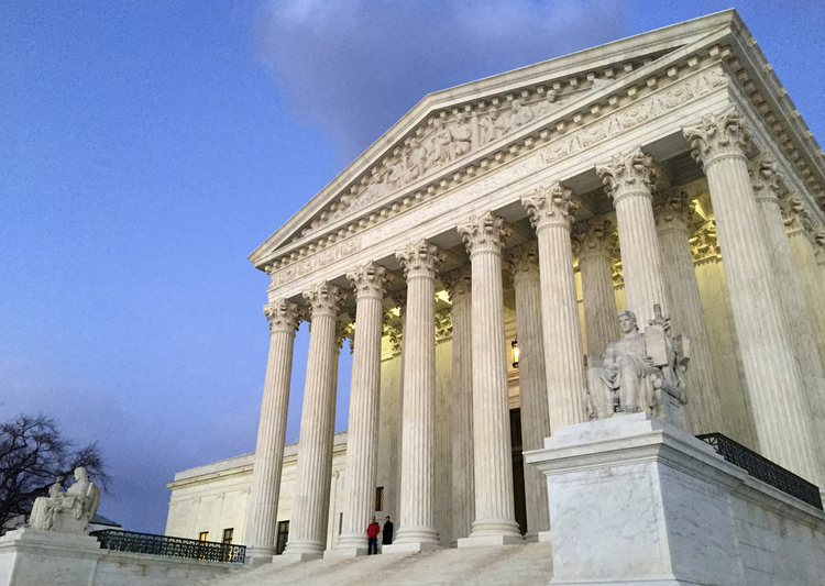 SCOTUS&nbsp;(Jon Elswick/AP)</p>  