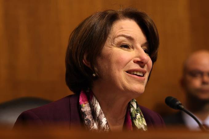 Sen. Amy Klobuchar (D-Minn.) (Photo by Anna Moneymaker/Getty Images)