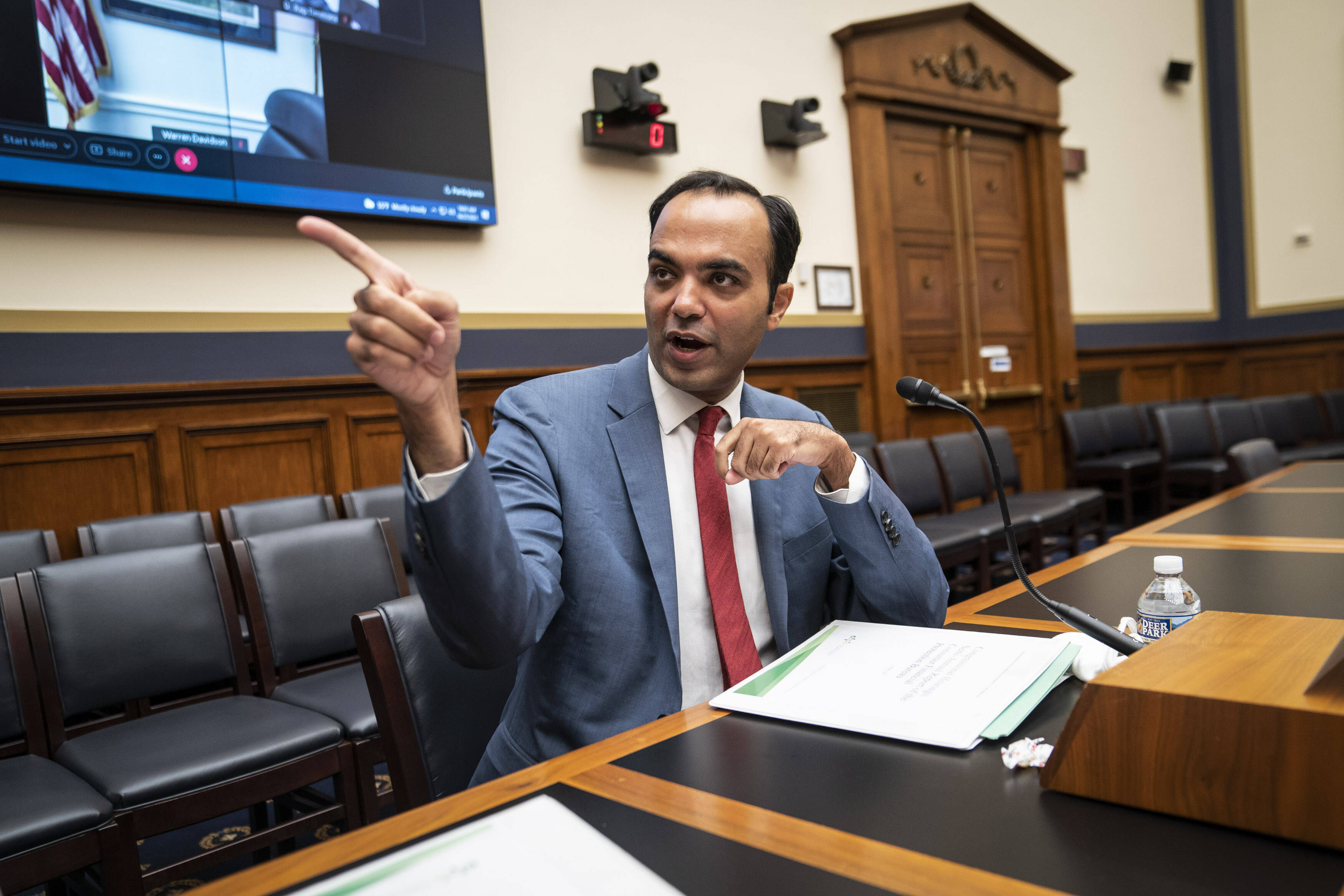 Rohit Chopra, director of the Consumer Financial Protection Bureau.