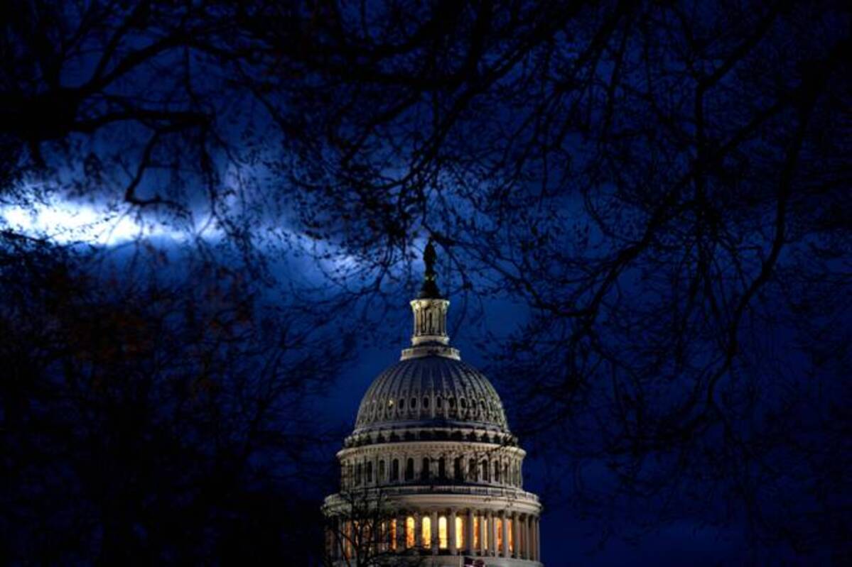 The U.S. Capitol in Washington, D.C., on Tuesday. (Stefani Reynolds/AFP via Getty Images)