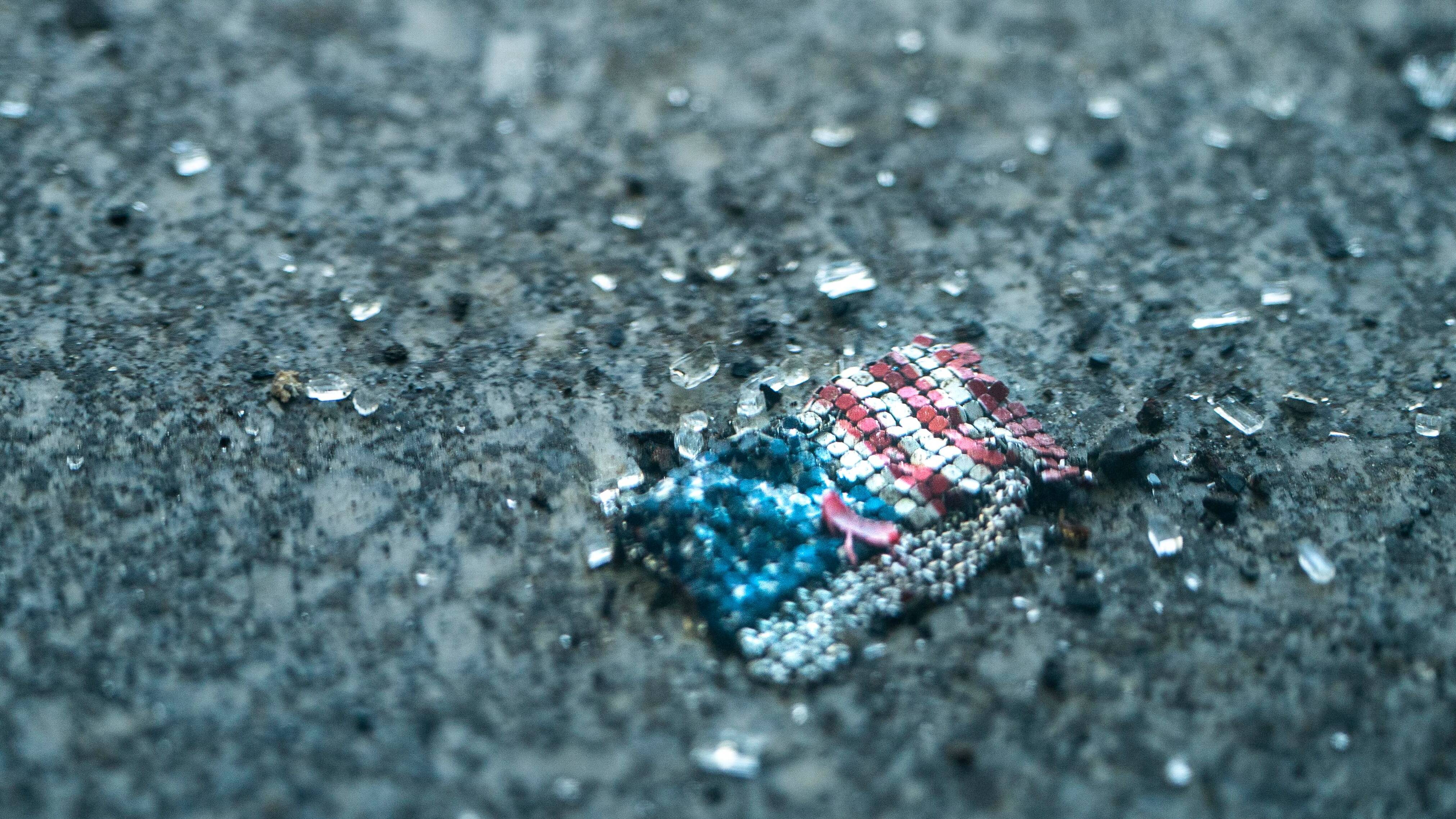 Debris on the Capitol steps the day after the Jan. 6 attack. (Melina Mara/The Washington Post)