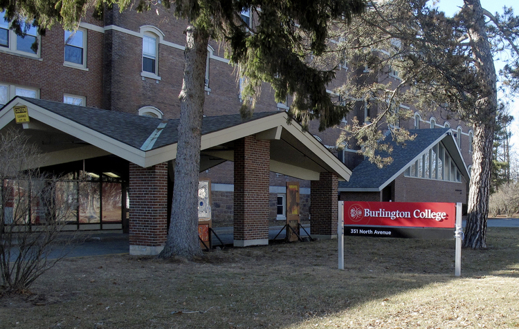 The campus of Burlington College in Vermont&nbsp;(AP Photo/Wilson Ring)</p>  