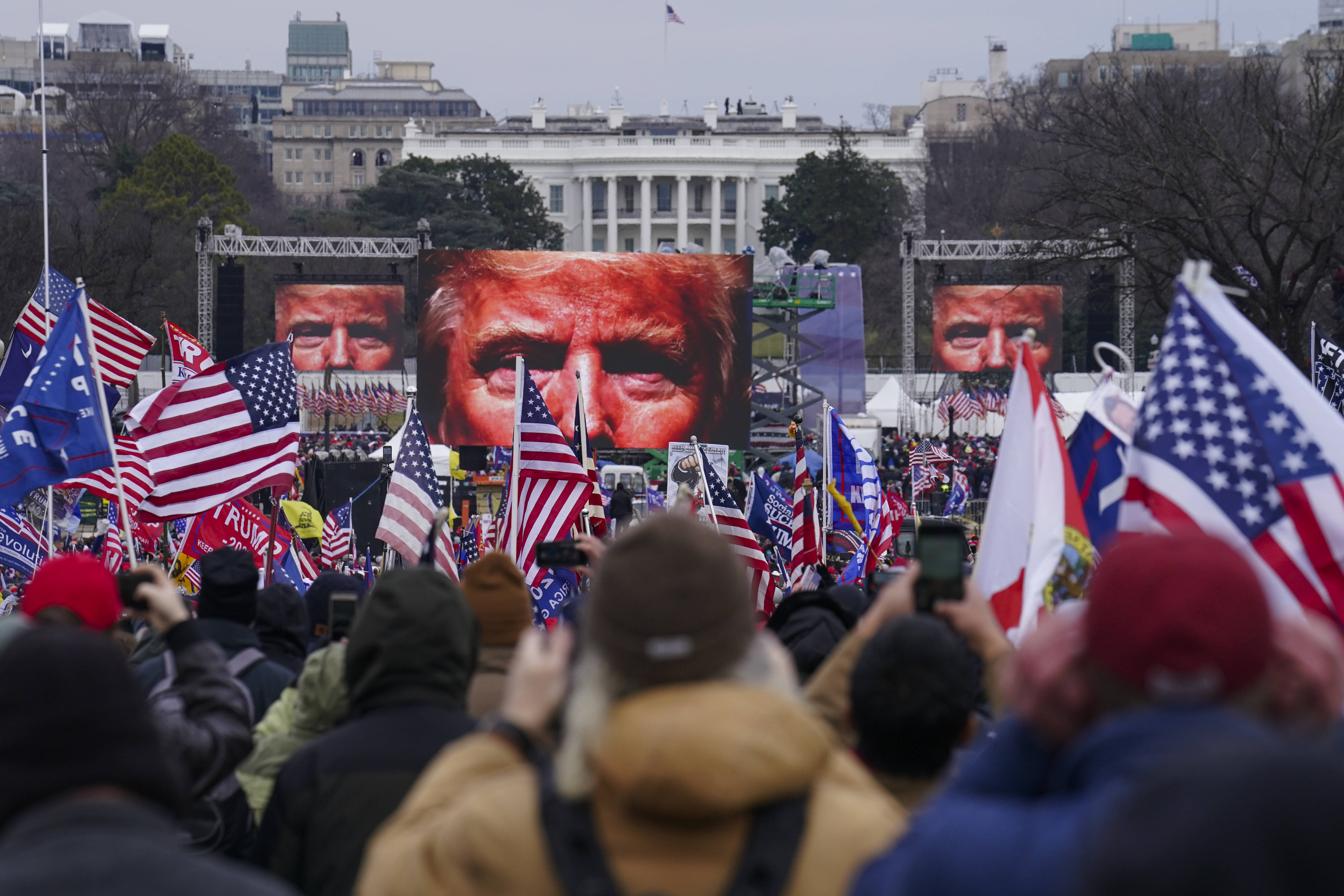 Trump supporters on Jan. 6.