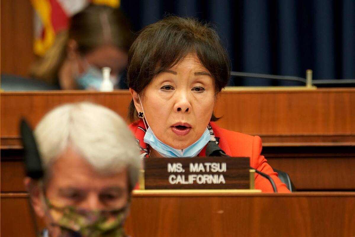 Rep. Doris Matsui (D-Calif.) at a congressional hearing on scientific integrity on May 14, 2020. (Greg Nash/The Hill/Pool)