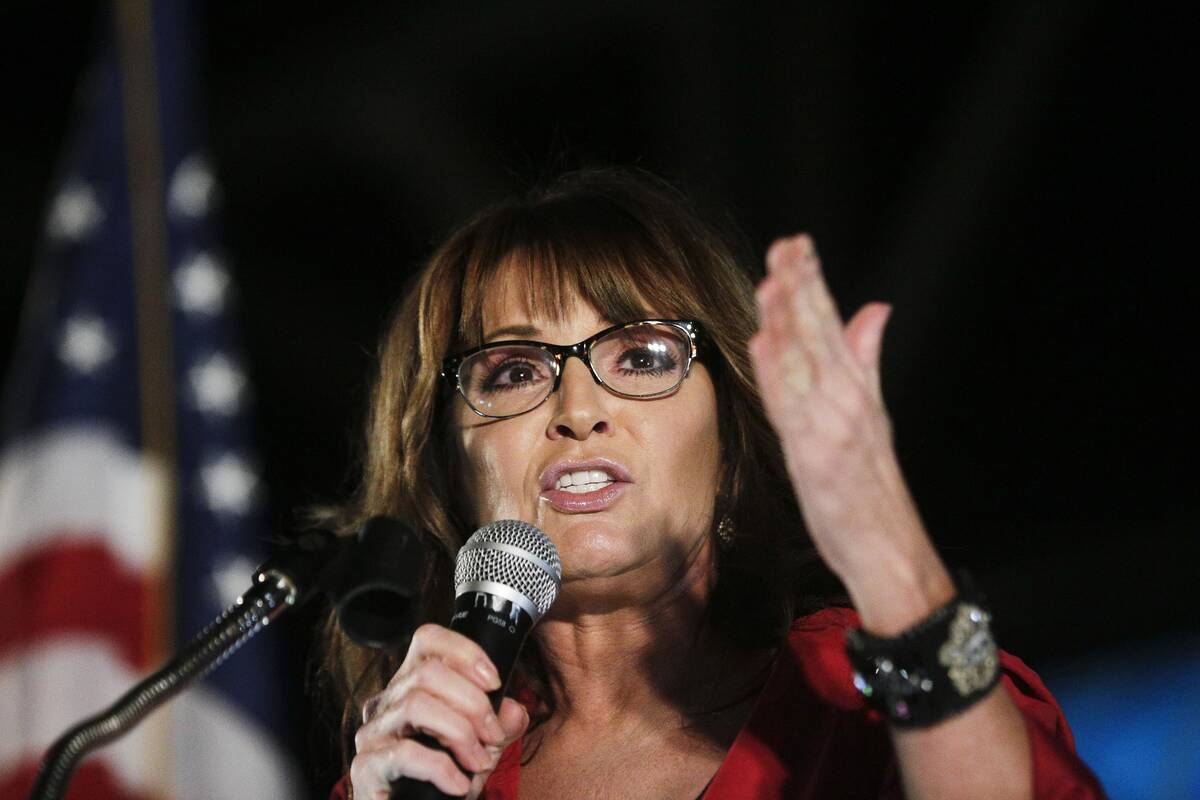 Former vice presidential candidate Sarah Palin speaks at a rally in Montgomery, Ala., on Sept. 21, 2017. (Brynn Anderson/AP Photo, File)