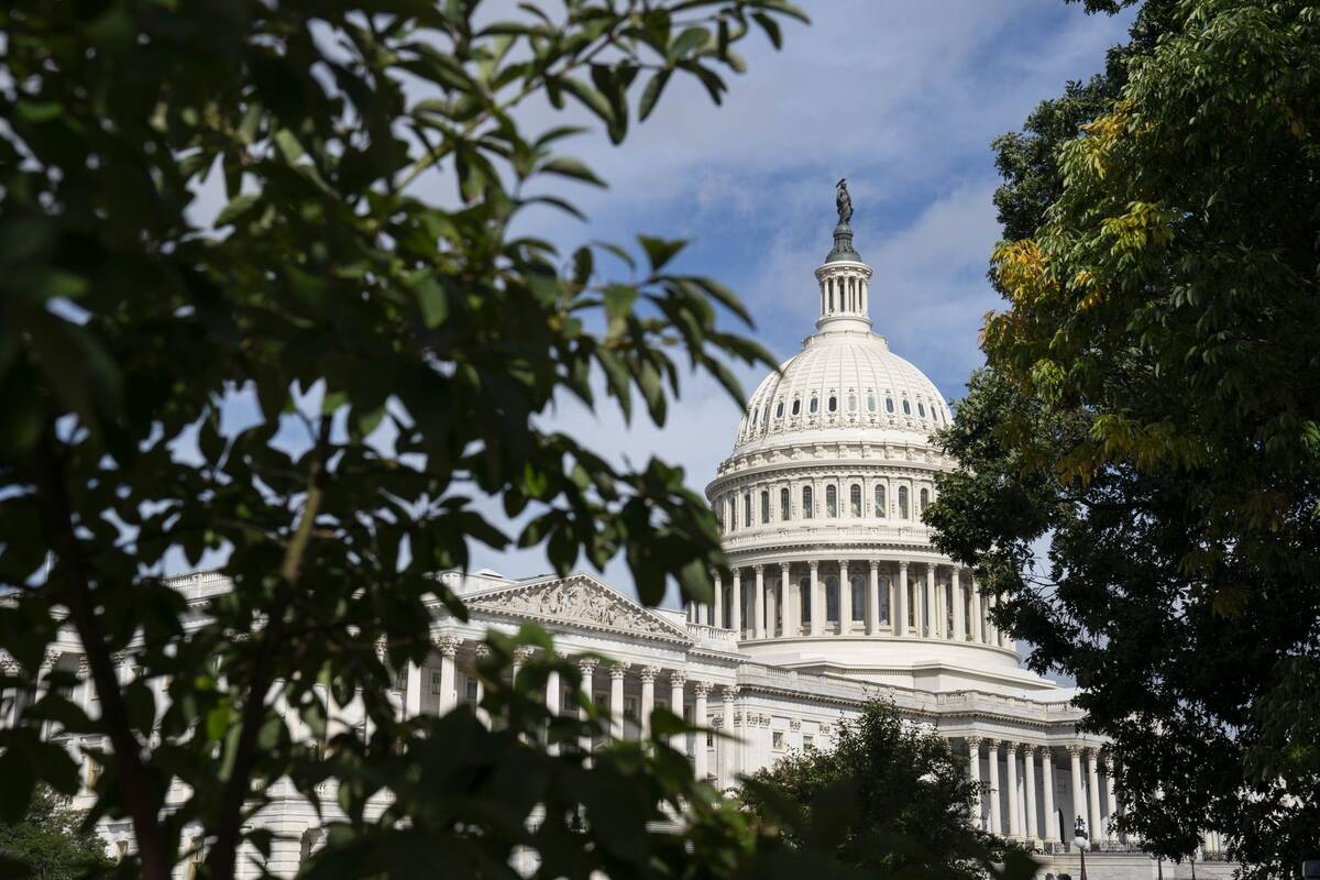 The U.S. Capitol building on Tuesday, Sept. 21, 2021. (Sarah Silbiger/Bloomberg)