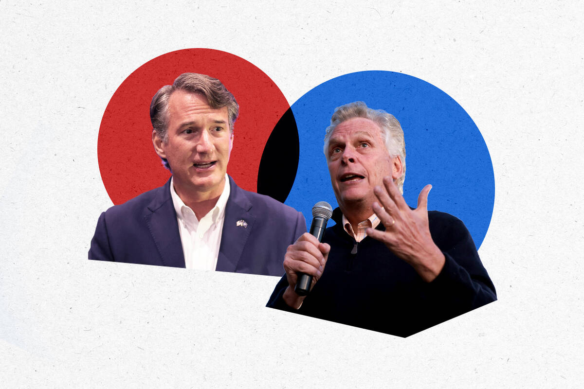 (Washington Post illustration; Anna Moneymaker and Win McNamee/Getty Images)