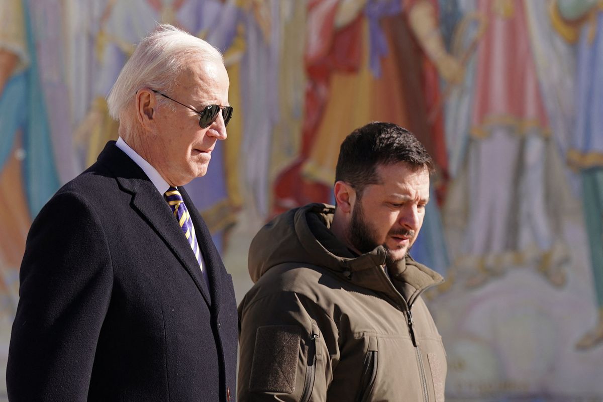 President Biden traveled to Ukraine last week. (Dimitar Dilkoff/AFP via Getty Images)