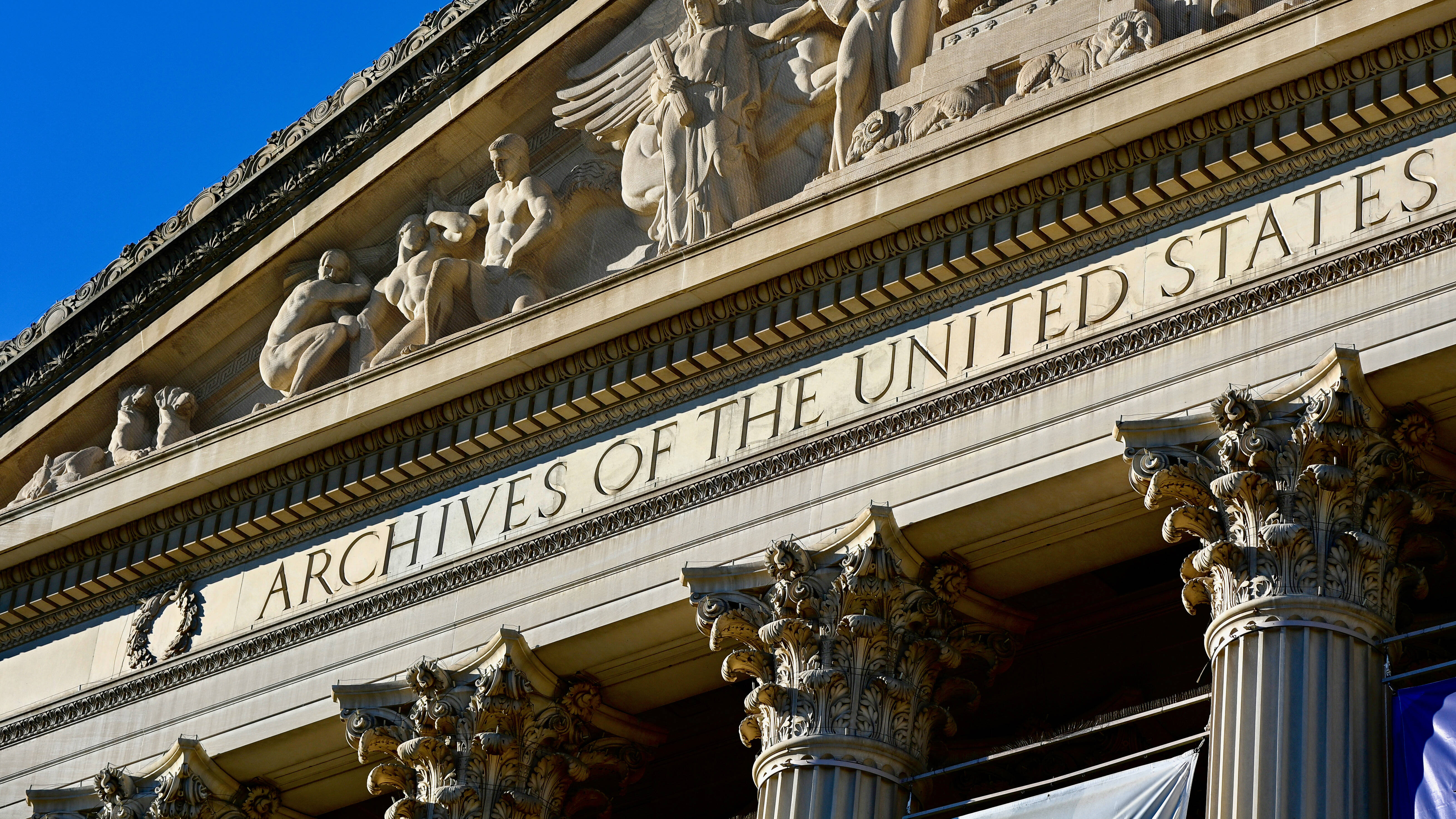 The National Archives of the United States in Washington is hiring. (Photo by Jonathan Newton/The Washington Post)