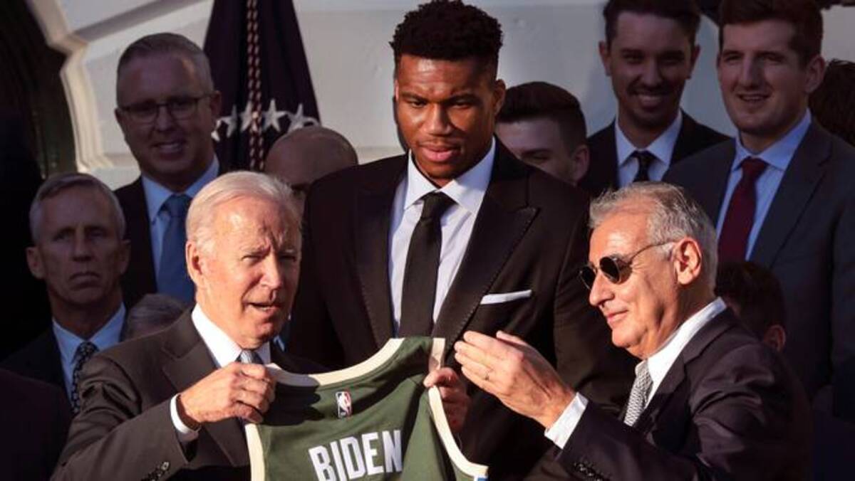Could President Joe Biden place his bets on sports gambling?  (Photo by Win McNamee/Getty Images)