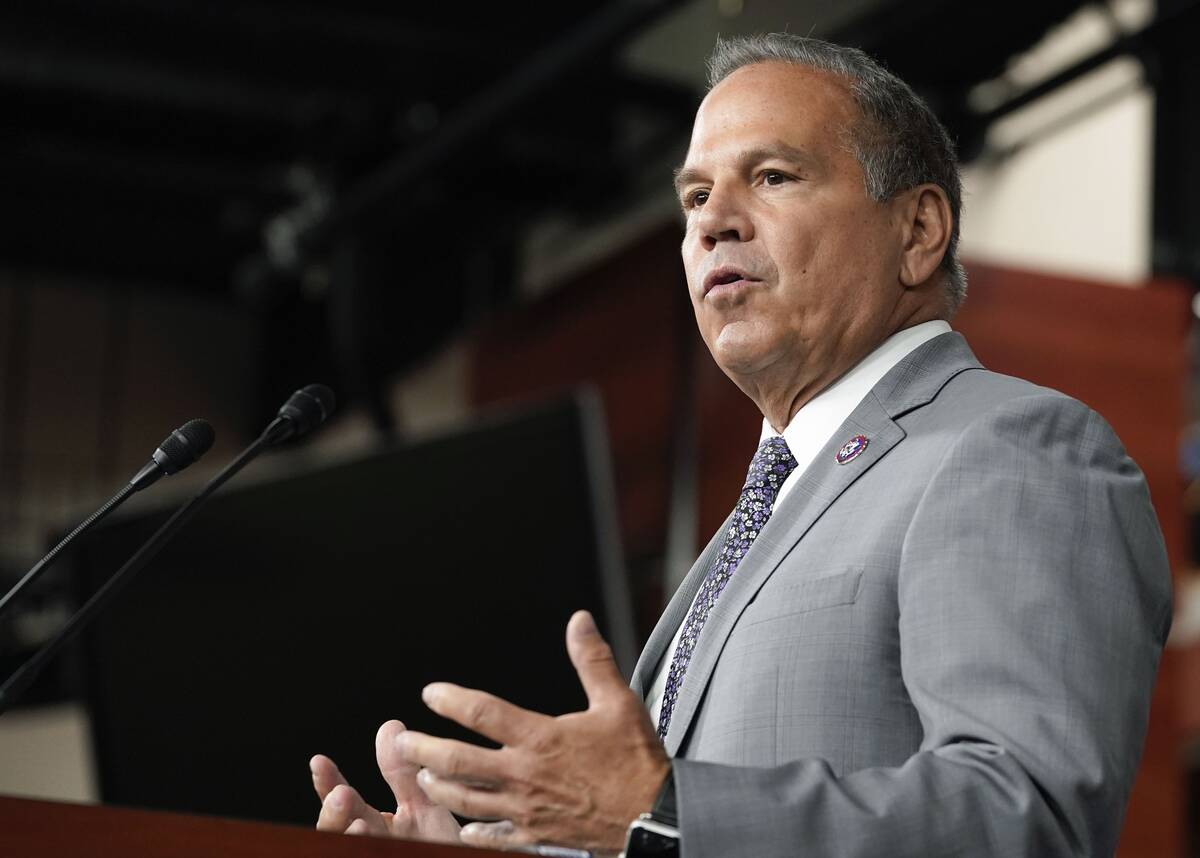 Rep. David N. Cicilline (D-R.I.) spearheaded the House antitrust investigation. (Mariam Zuhaib/AP)