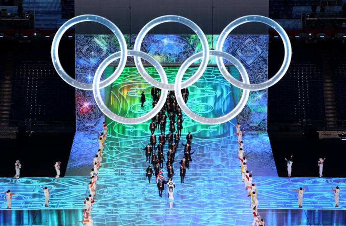 The opening ceremony of the Beijing 2022 Winter Olympics. (Photo by Maddie Meyer/Getty Images)