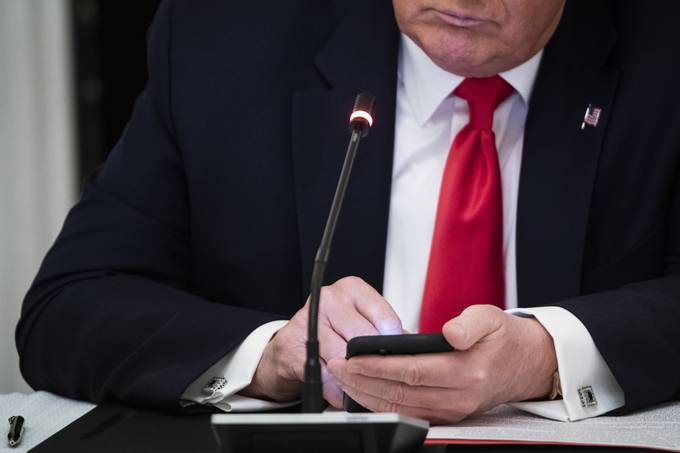 The site was launched as Trump pondered setting up his own social media platform (Jabin Botsford/The Washington Post)