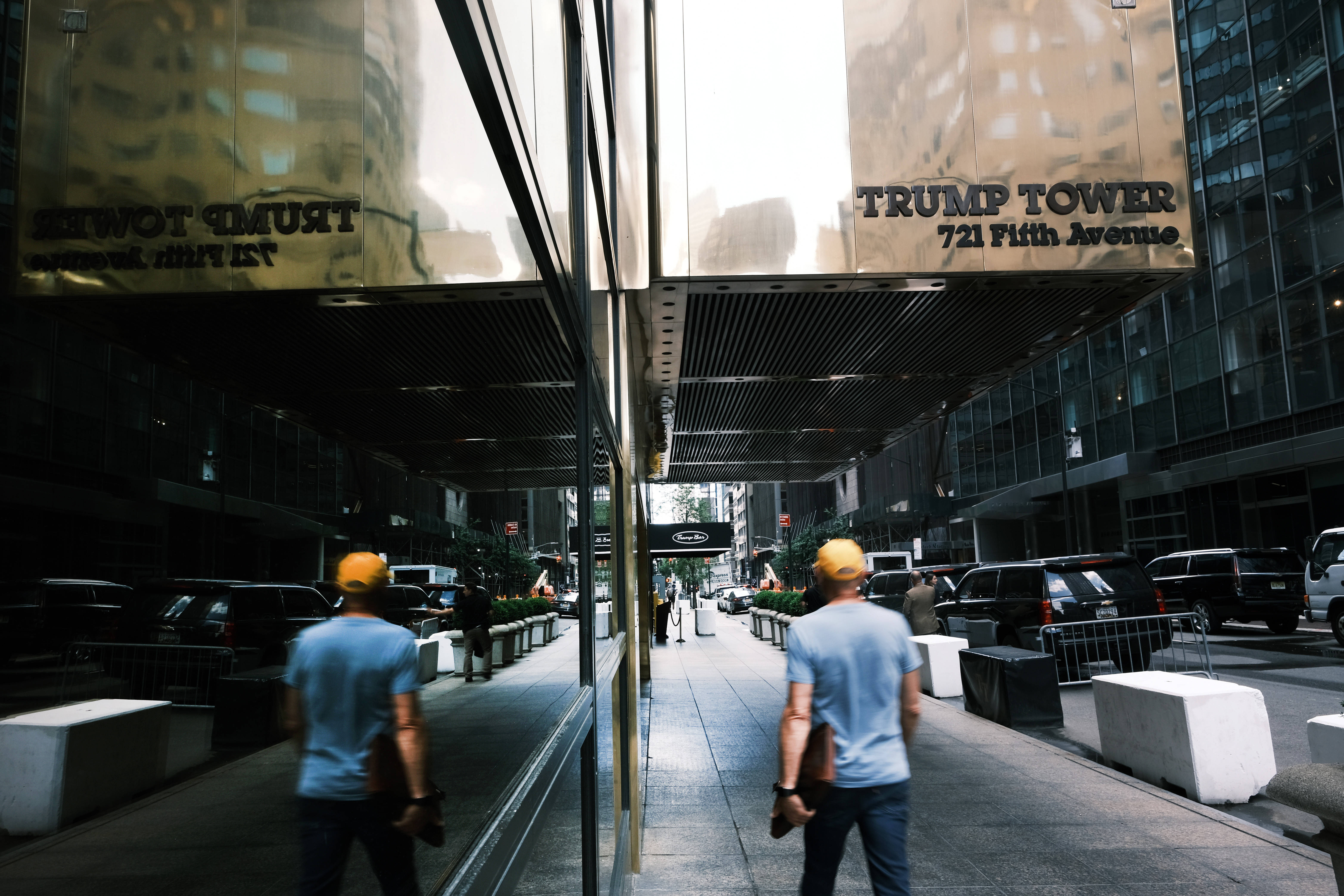 Trump Tower, the New York home to the Trump Organization, seen on Wednesday. (Photo by Spencer Platt/Getty Images)