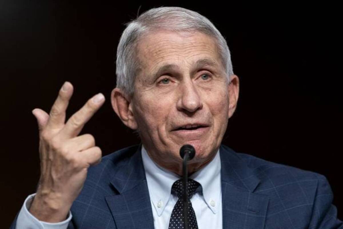 Anthony S. Fauci, the nation's top infectious-disease expert, on Jan. 11, 2022. (Greg Nash/The Hill/Bloomberg News)